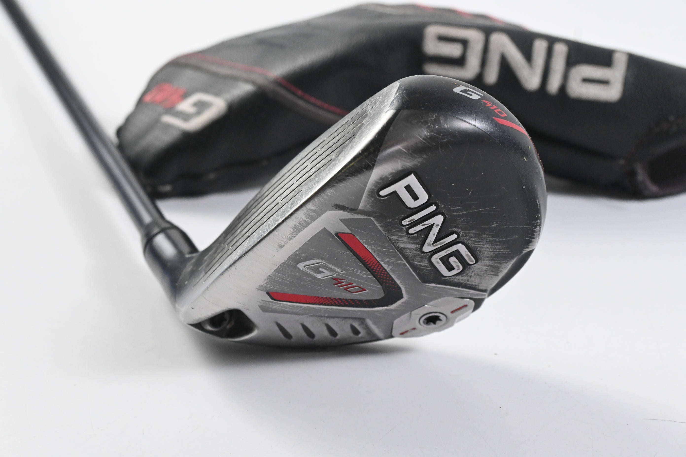 Left Hand Ping G410 #4 Hybrid / 22 Degree / Regular Flex Ping Alta CB Red 70