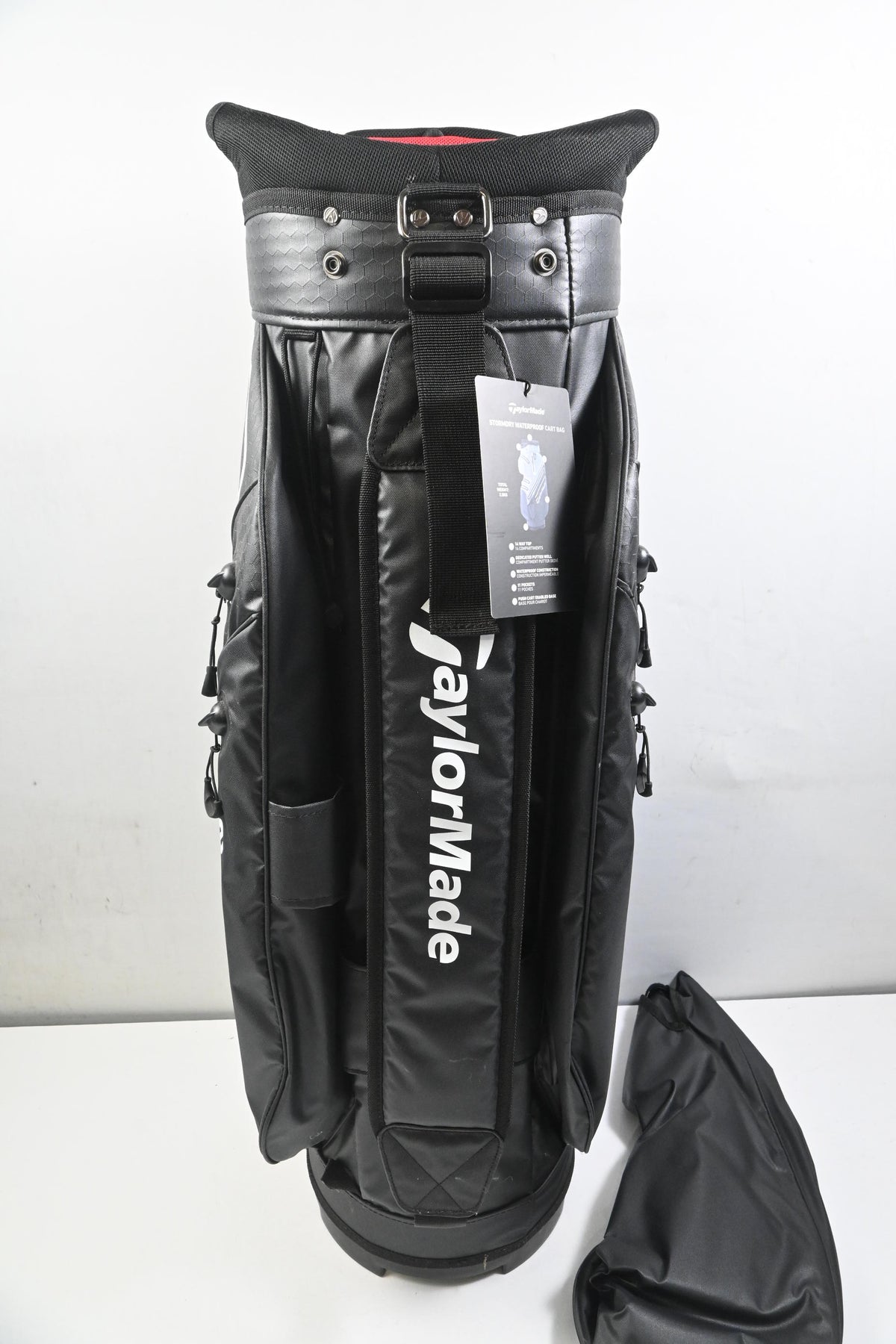 Taylormade Storm Dry Cart Bag / 14-Way Divider / Black, White
