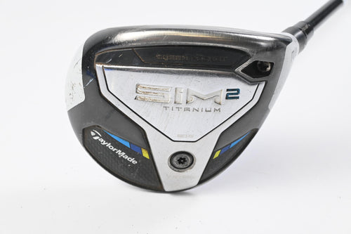 Taylormade SIM2 Ti #3 Wood / 15 Degree / Stiff Flex Tensei AV Raw Blue 55 Shaft