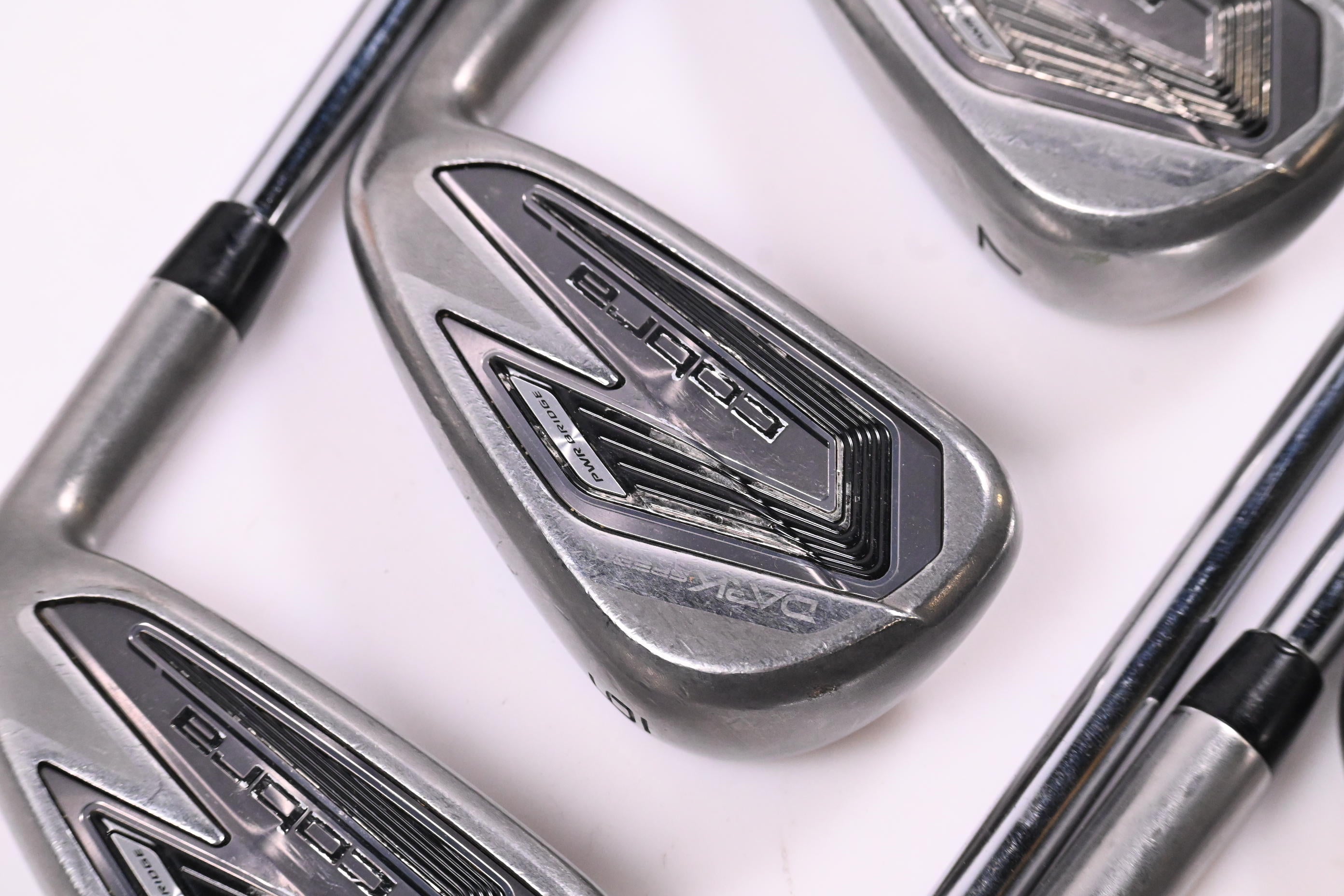 Cobra Darkspeed Irons / 5-PW+GW / Stiff Flex Cobra Air Speed Shafts
