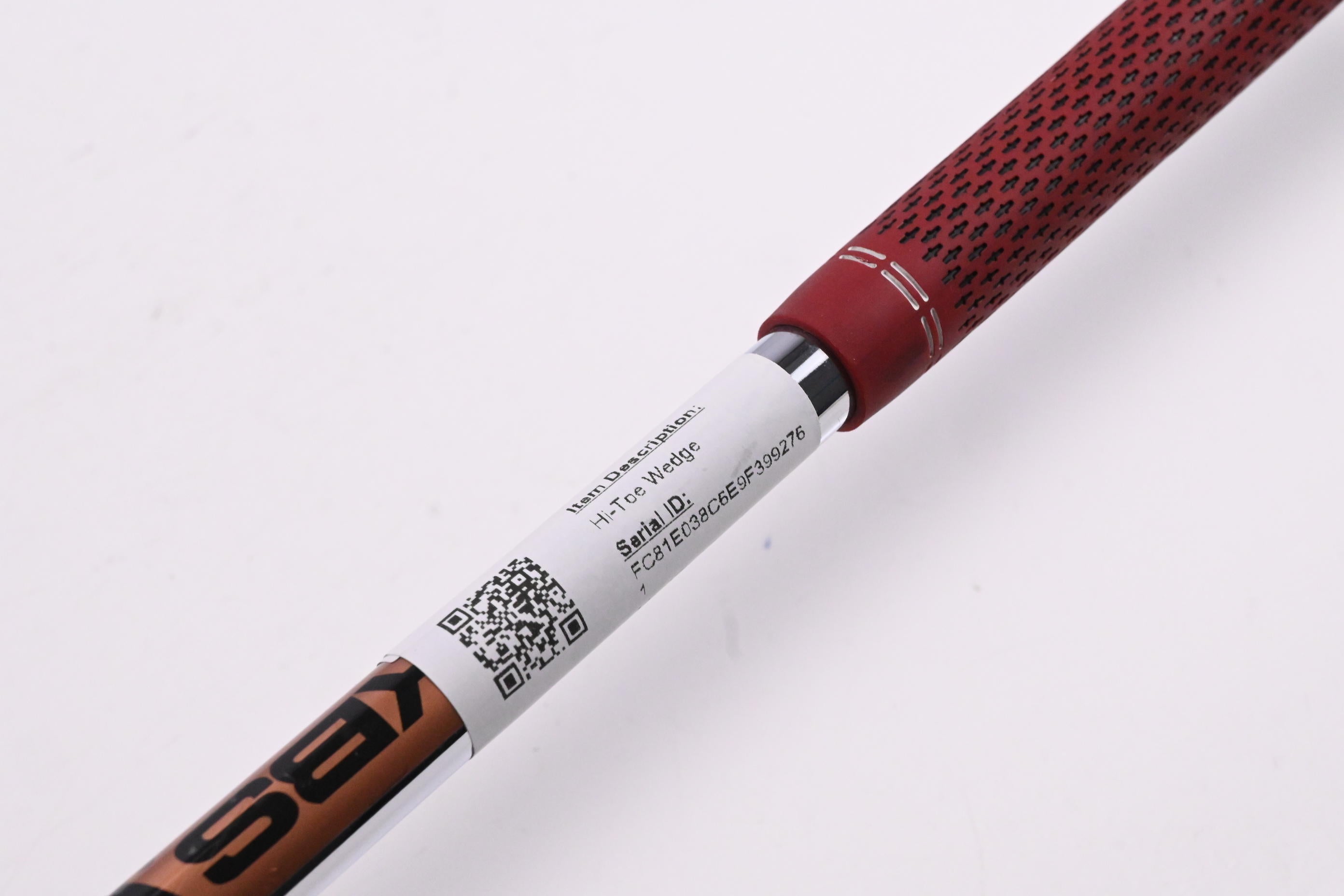 Taylormade Hi-Toe Lob Wedge / 60 Degree / Regular Flex KBS HI-REV 2.0 115 Shaft