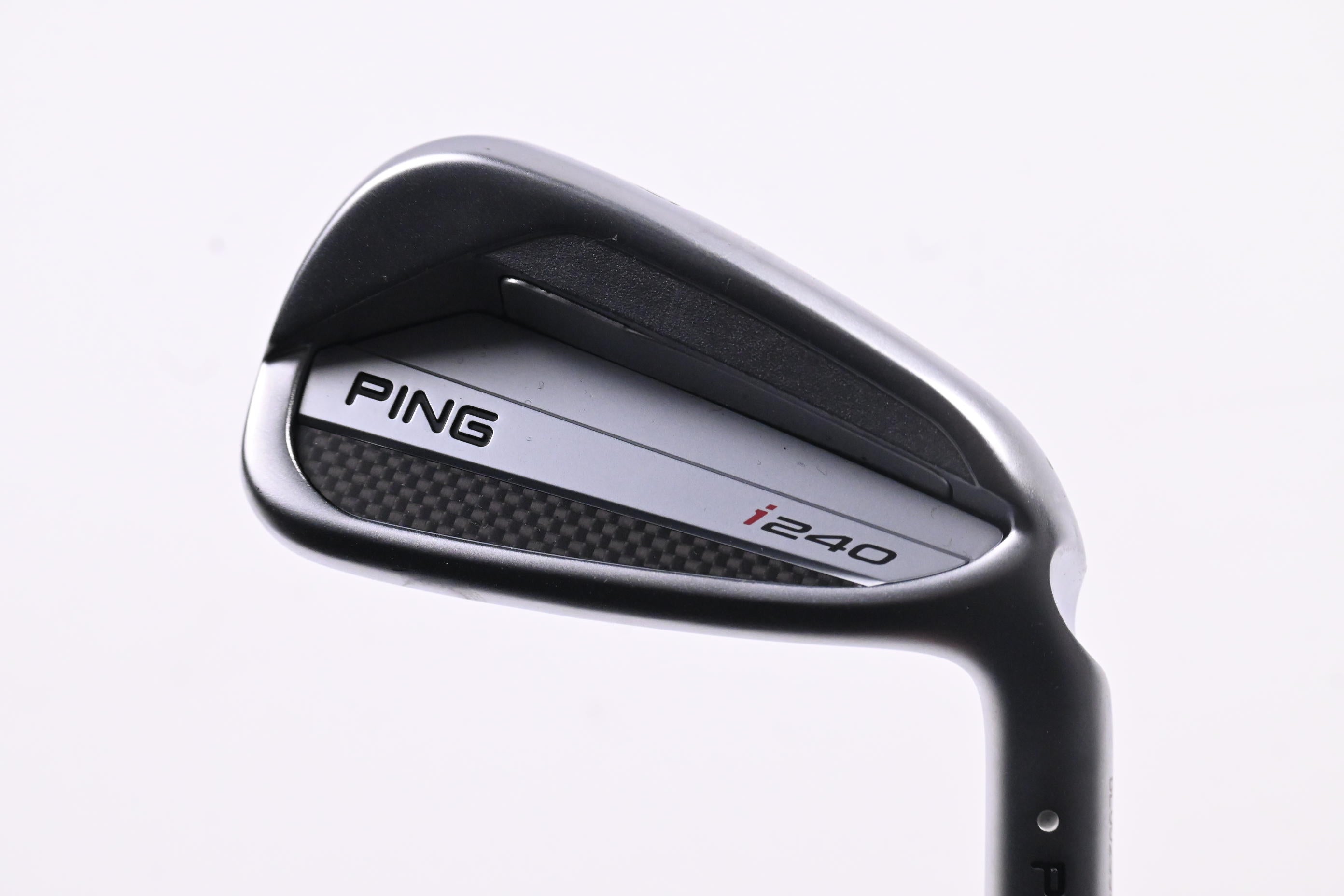 Ping I240 #7 Iron / 33 Degree / White Dot / Regular Flex Recoil DART 75 Shaft