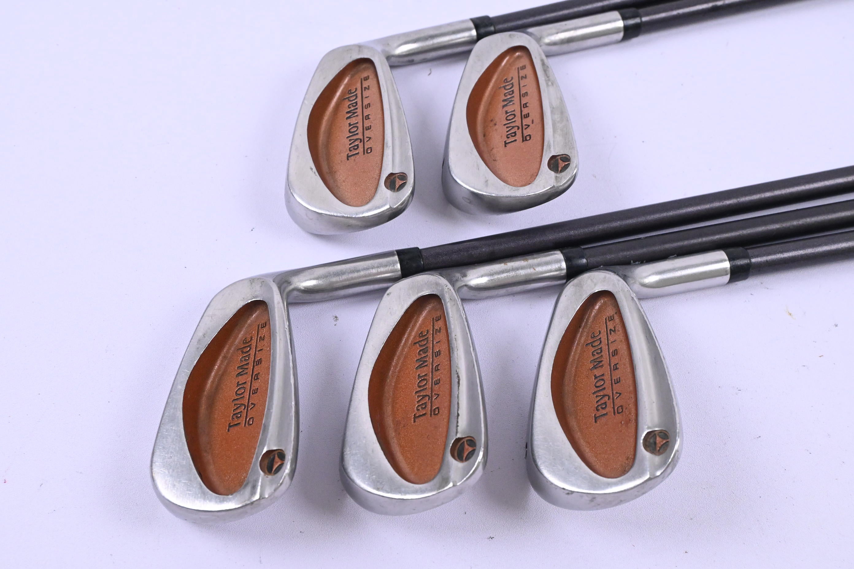 Taylormade Burner Oversize Irons / 6-PW / Stiff Flex Taylormade Bubble 90 Shafts