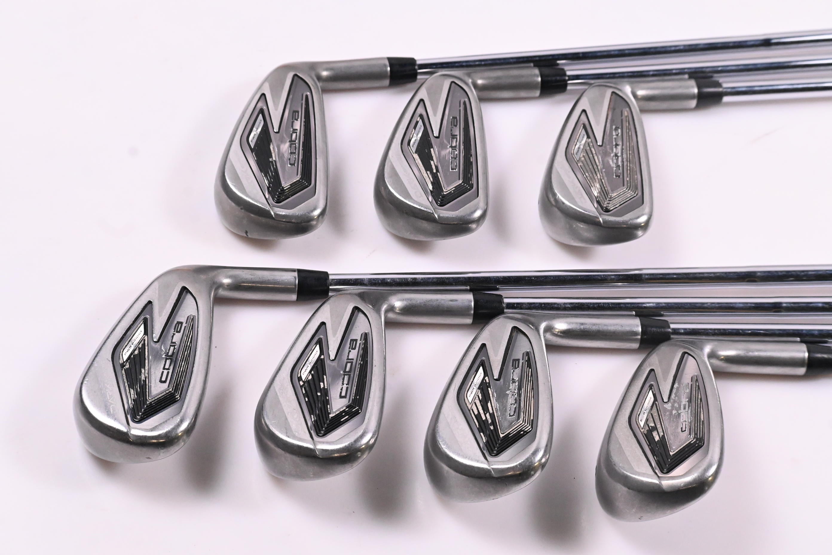 Cobra Darkspeed Irons / 5-PW+GW / Stiff Flex Cobra Air Speed Shafts