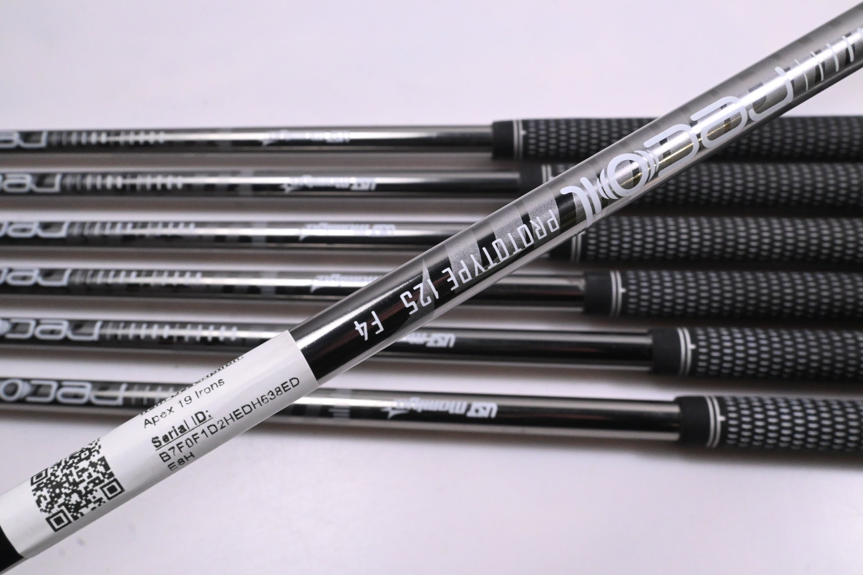 Callaway Apex 19 Irons / 4-PW / Stiff Flex UST Recoil Prototype 125 Shafts