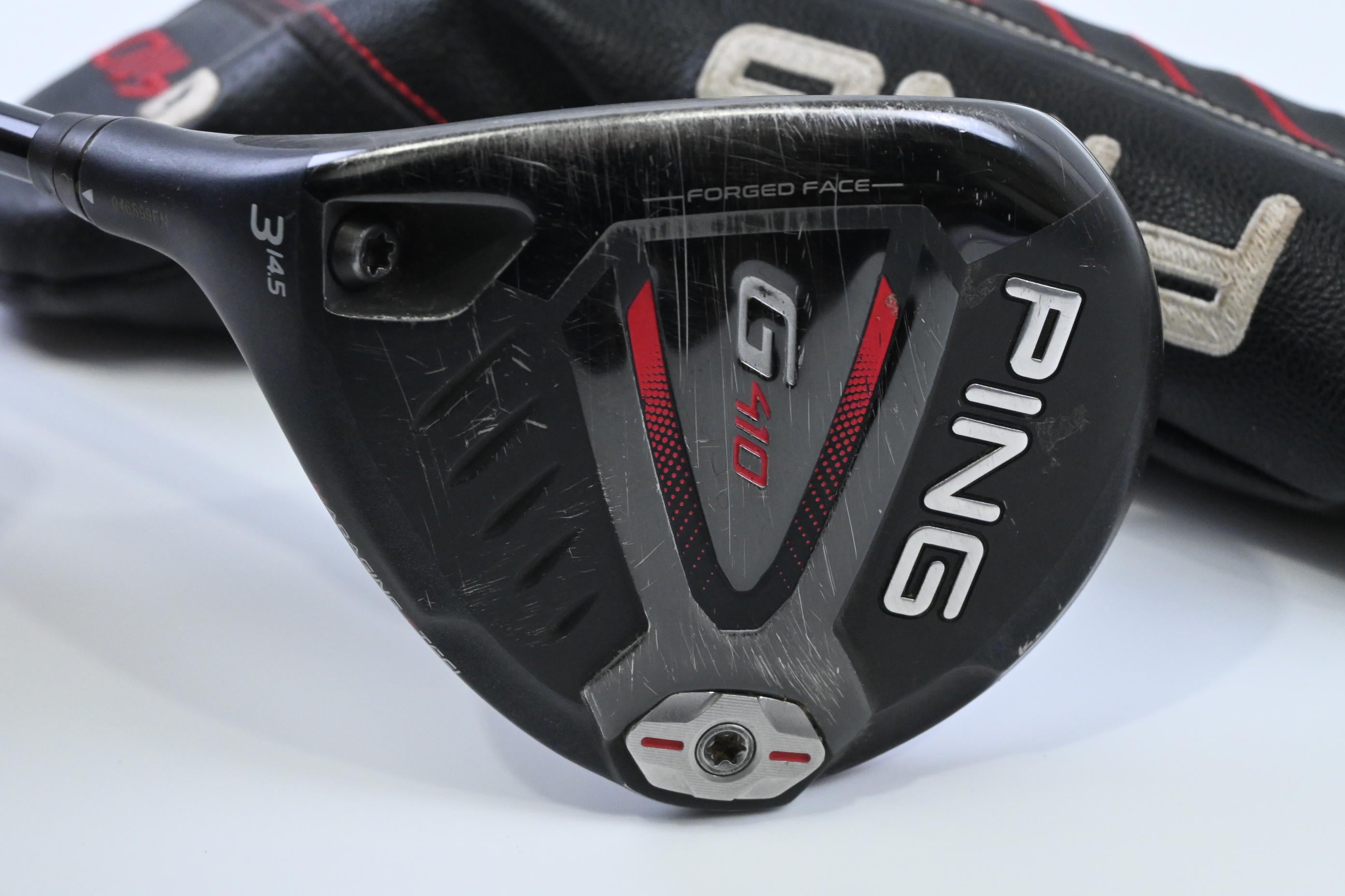 Left Hand Ping G410 #3 Wood / 14.5 Degree / X-Flex Fujikura Atmos Orange 6 Shaft