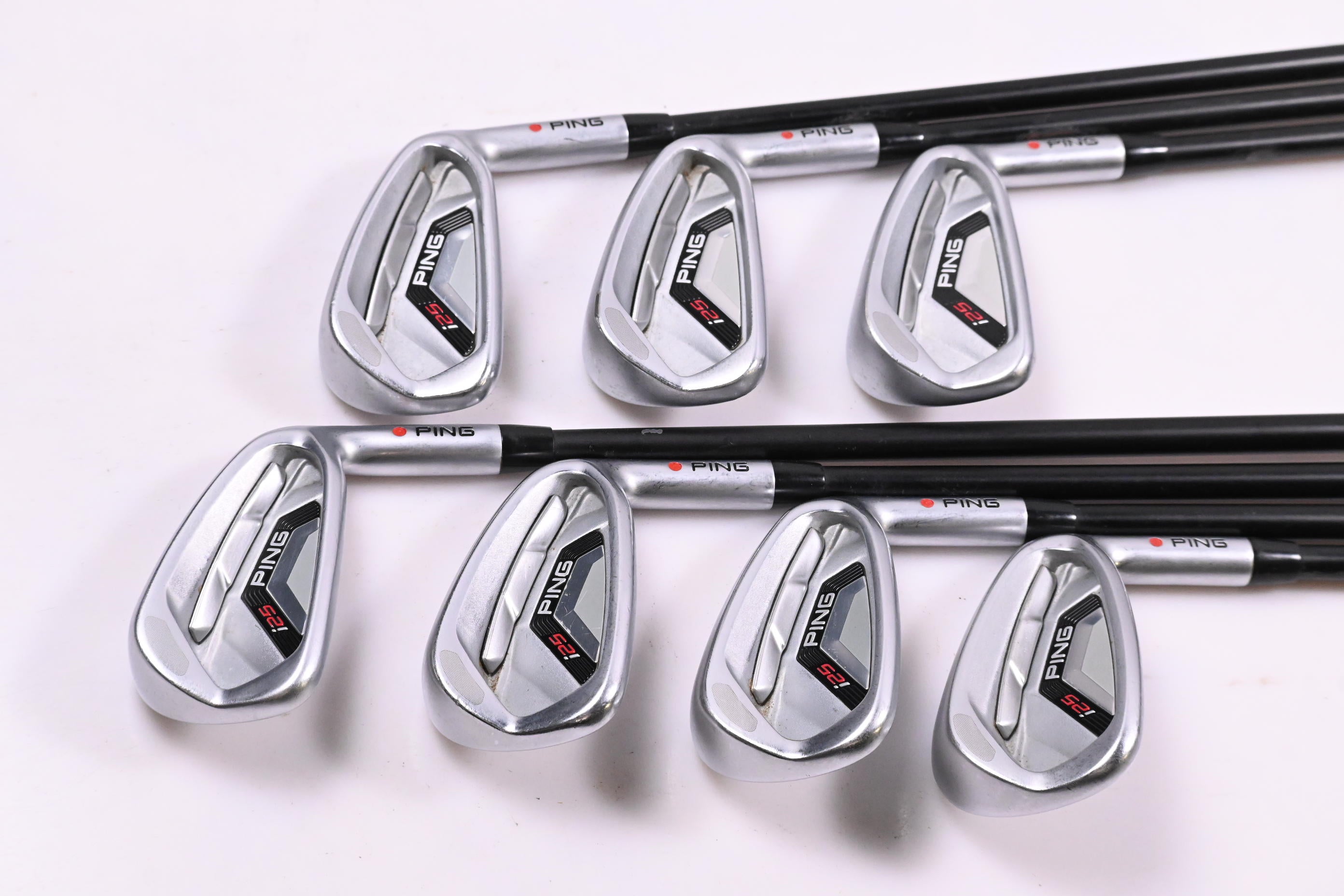 Ping i25 Irons / 4-PW / Red Dot / Regular Flex Ping TFC 189 Shafts