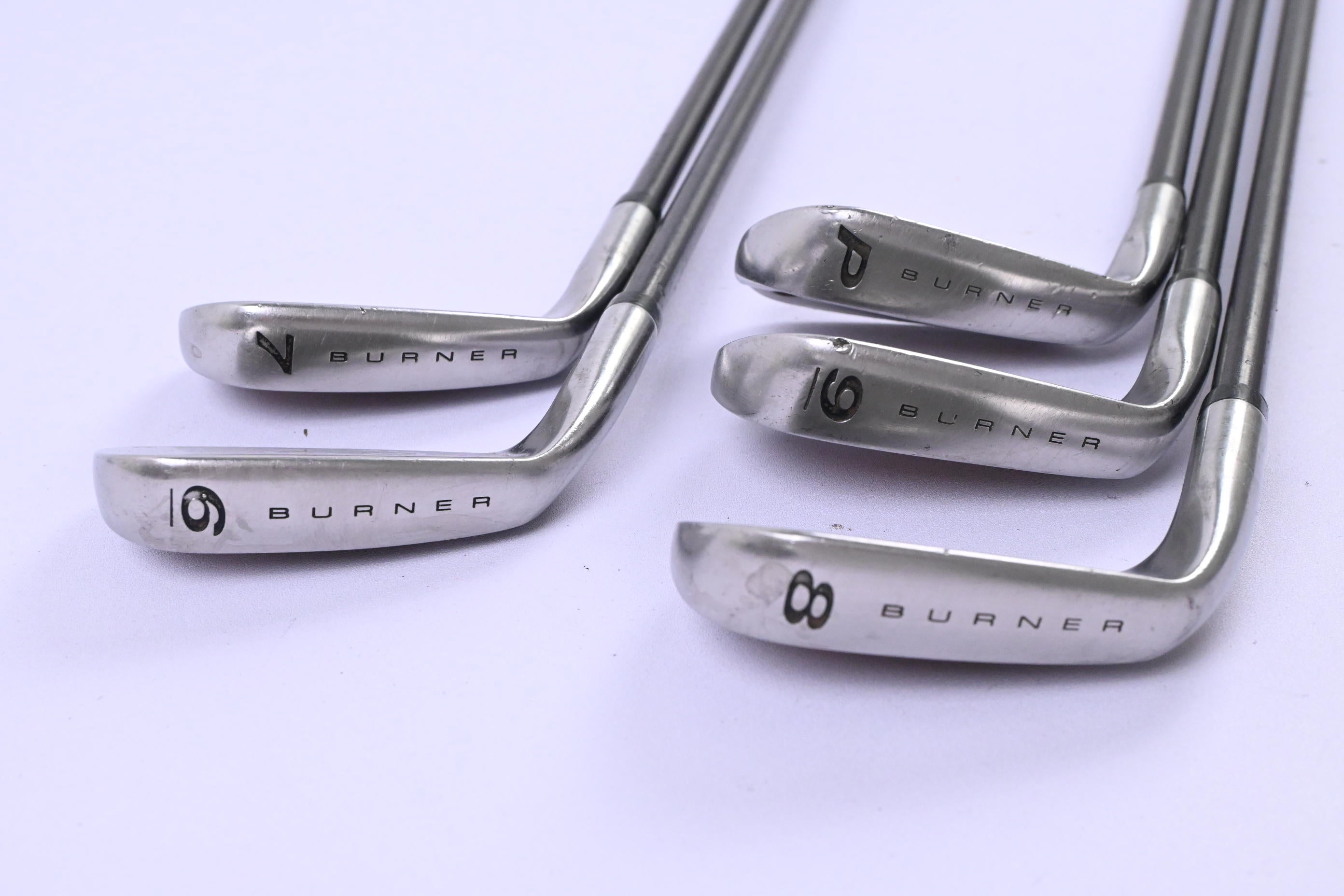 Taylormade Burner Oversize Irons / 6-PW / Stiff Flex Taylormade Bubble 90 Shafts