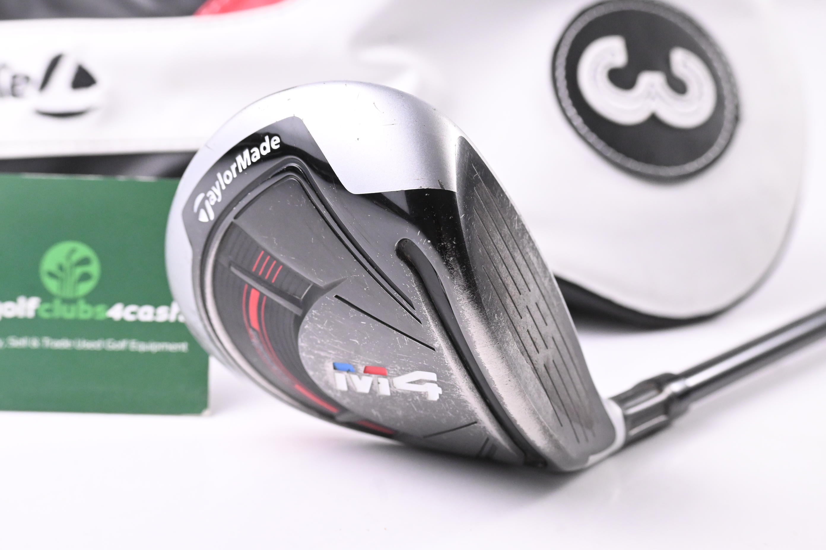 Taylormade M4 #3 Wood / 15 Degree / Stiff Flex Fujikura Atmos Red 6 Shaft