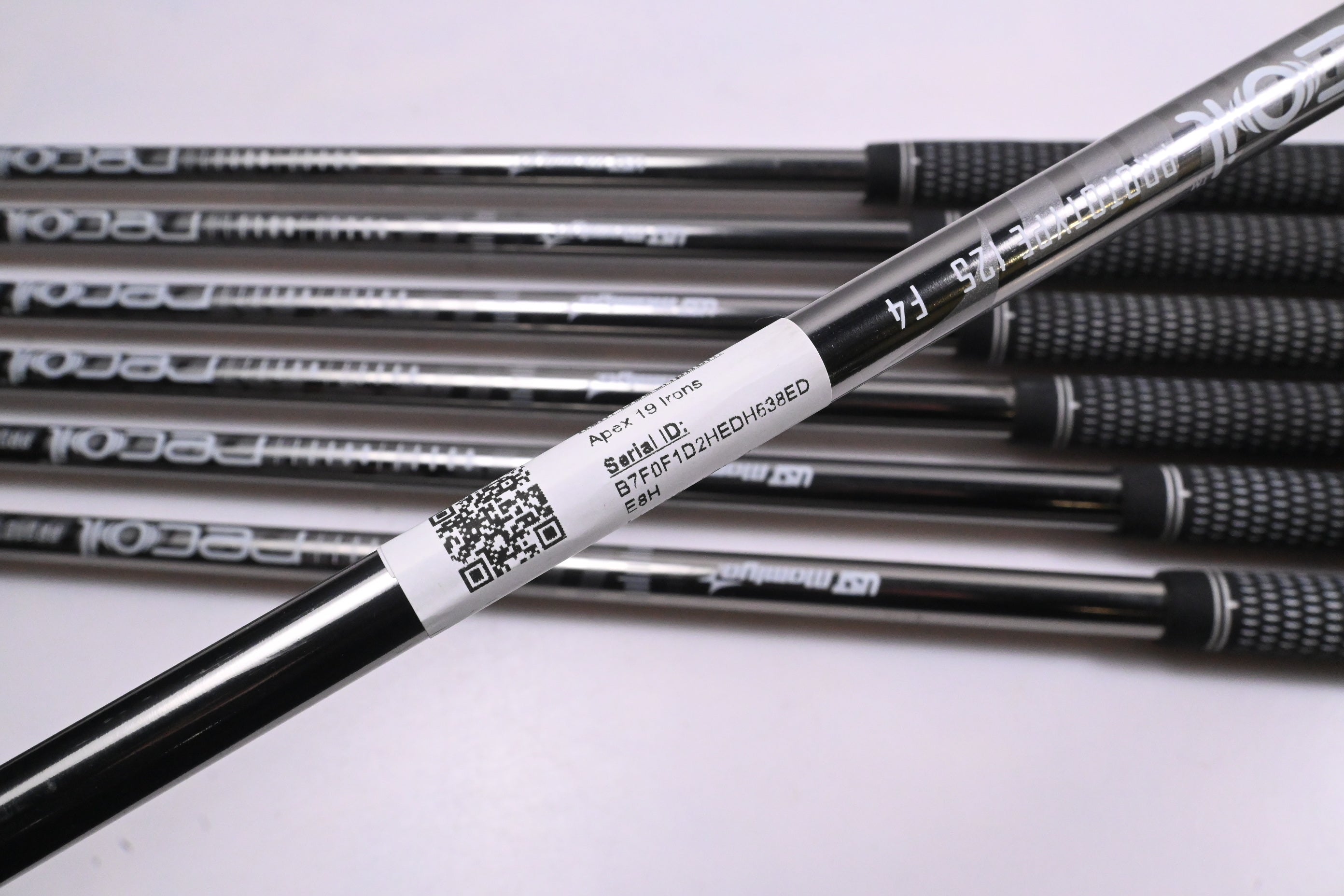 Callaway Apex 19 Irons / 4-PW / Stiff Flex UST Recoil Prototype 125 Shafts