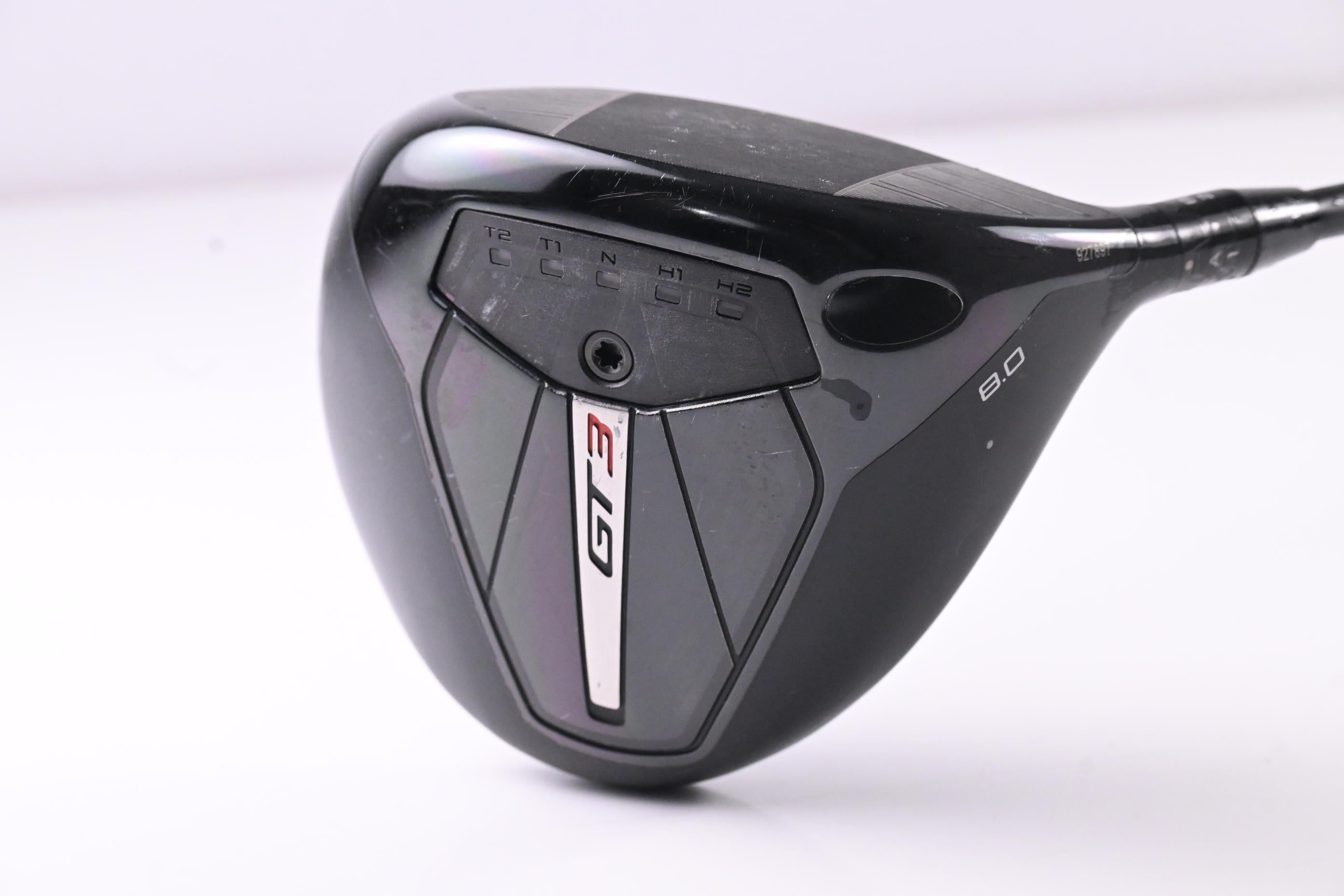 Titleist GT3 Driver / 8 Degree / Stiff Flex HZRDUS Gen5 Black 60 Shaft