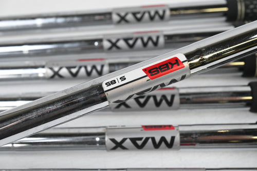 Taylormade SIM Max Irons / 5-PW+GW / Stiff Flex KBS MAX 85 Shafts