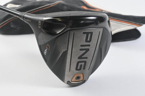 Left Hand Ping G400 Driver / 10.5 Degree / Regular Flex Tensei CK Blue 50
