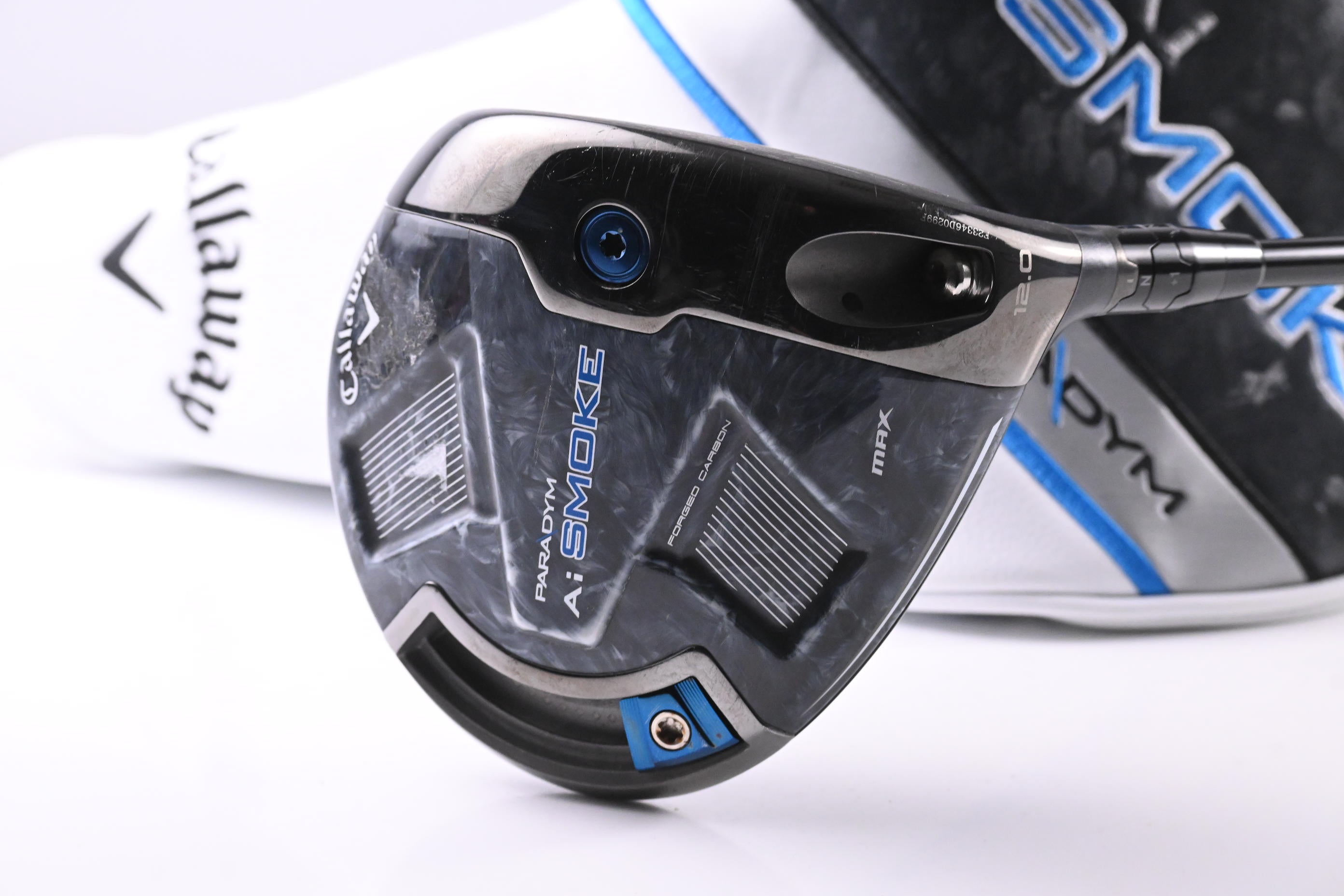 Callaway Paradym Ai Smoke Max Driver / 12 Degree / Stiff Flex Kai'Li White 60