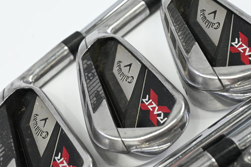 Callaway RAZR X Irons / 4-PW / Uniflex Callaway RAZR X Shafts