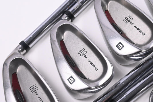 Wilson Deep Red II Irons / 4-PW+SW / Regular Flex Wilson Step Control Shafts