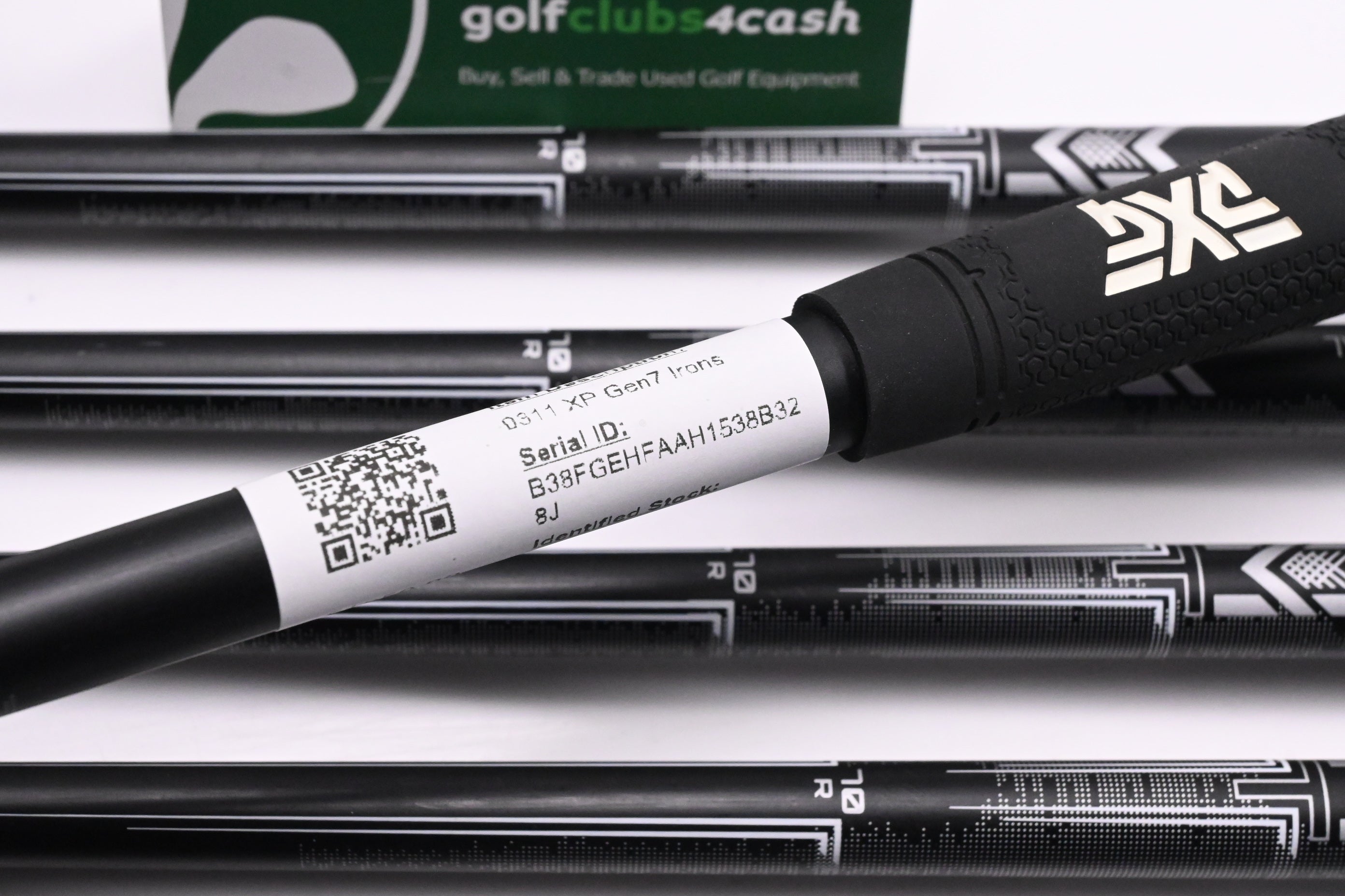 Left Hand PXG 0311 XP Gen7 Irons / 4-PW+GW / Regular Flex MMT 70 Shafts