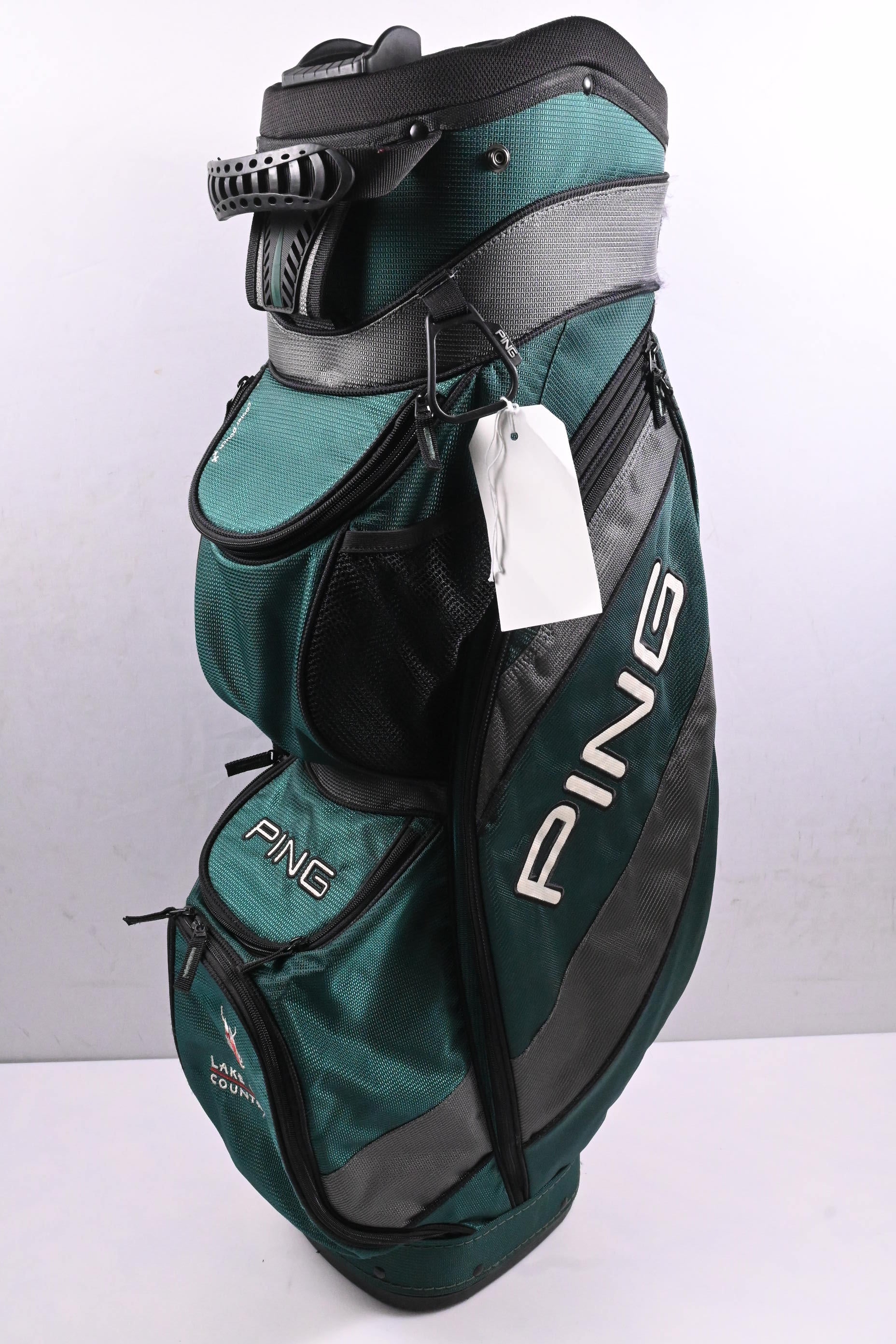 Ping Traverse Cart Bag / 14-Way Divider / Green & Black