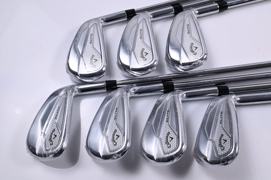 Callaway Elyte Irons / 5-PW+SW / Regular Flex True Temper Vector 80 Shafts