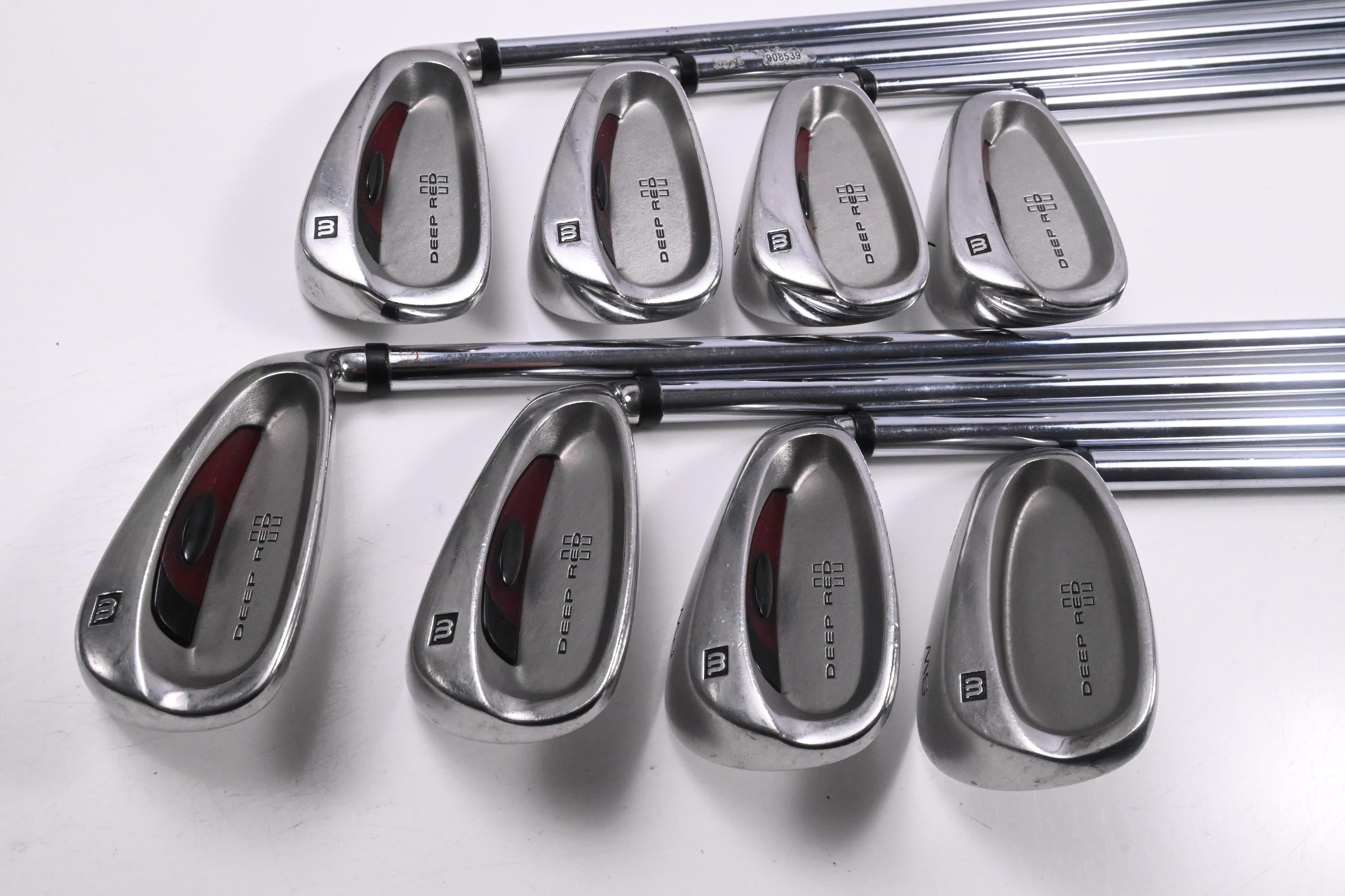 Wilson Deep Red II Irons / 4-PW+SW / Regular Flex Wilson Step Control Shafts