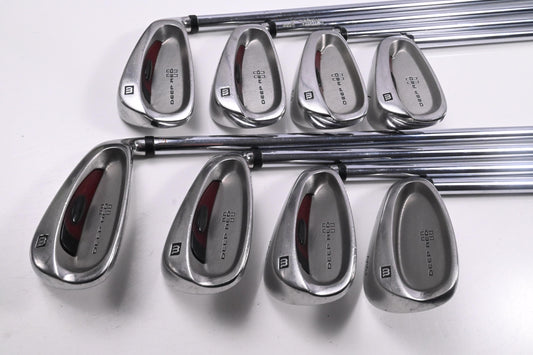 Wilson Deep Red II Irons / 4-PW+SW / Regular Flex Wilson Step Control Shafts