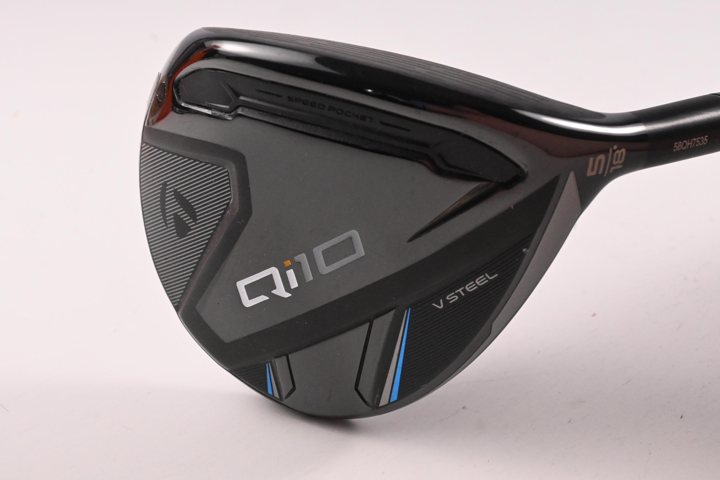 Taylormade Qi10 #5 Wood / 18 Degree / Regular Flex Ventus TR Blue 6 Shaft
