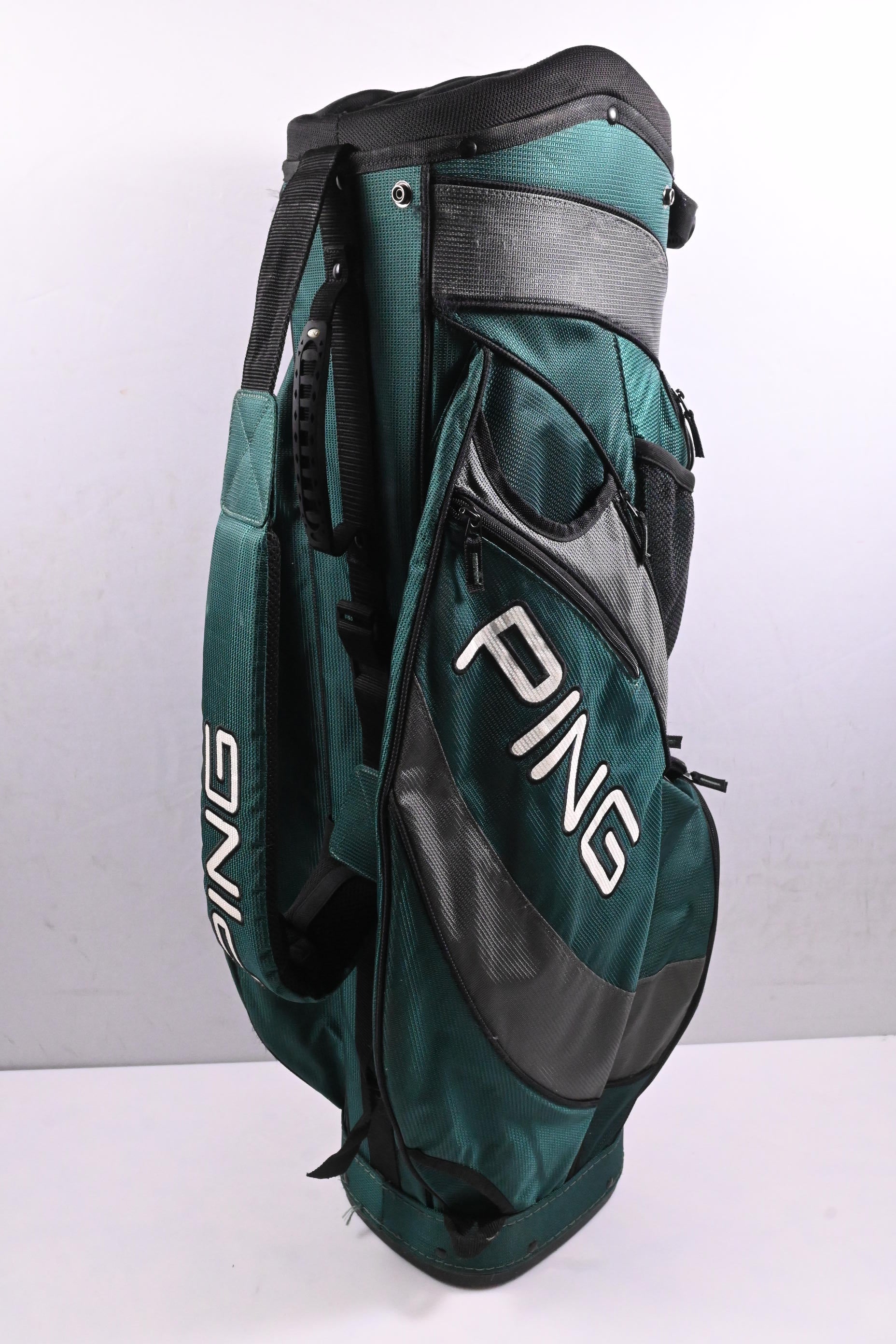 Ping Traverse Cart Bag / 14-Way Divider / Green & Black