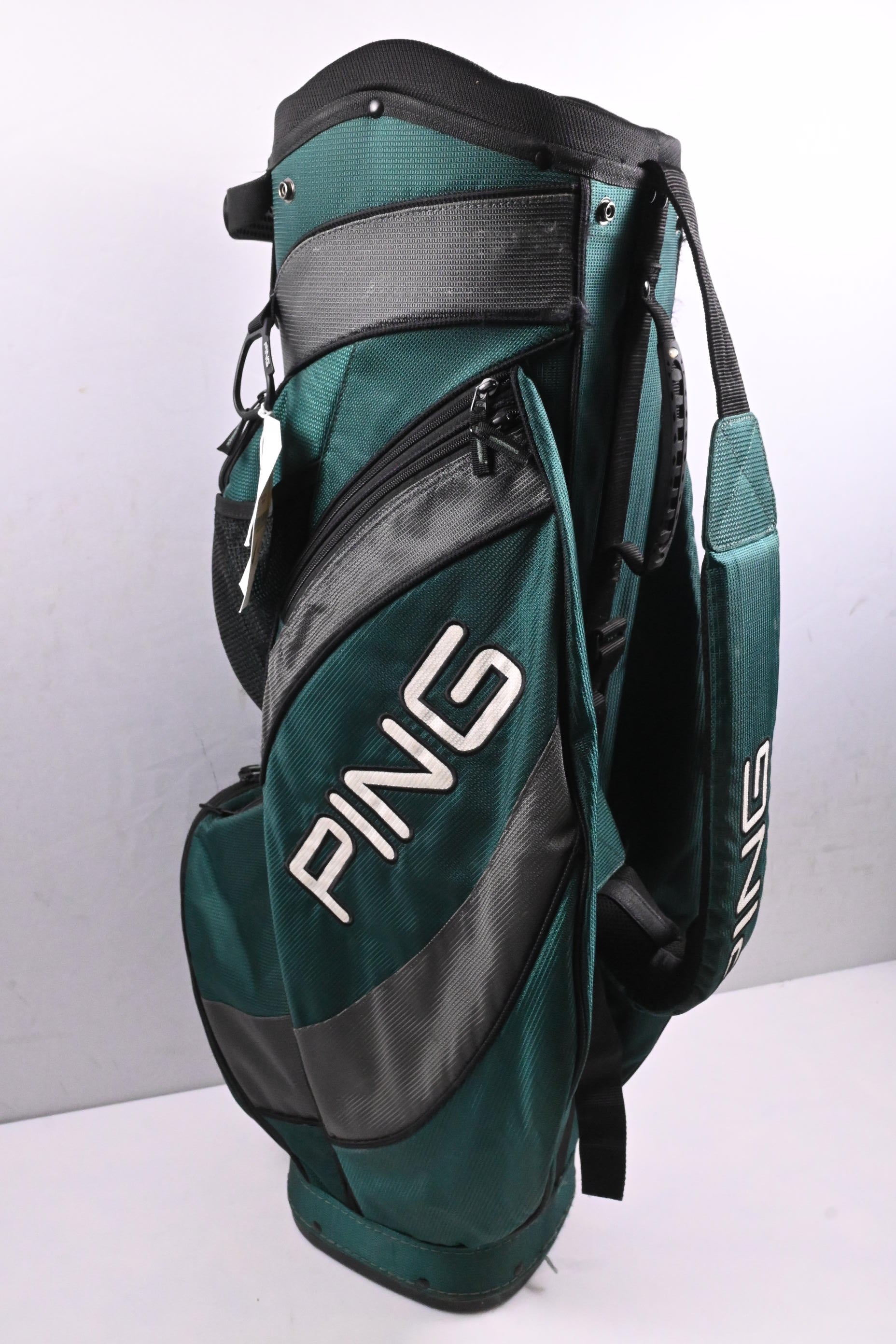 Ping Traverse Cart Bag / 14-Way Divider / Green & Black