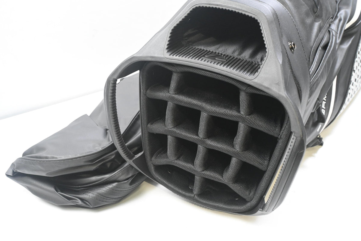 Taylormade Storm Dry Cart Bag / 14-Way Divider / Black, White