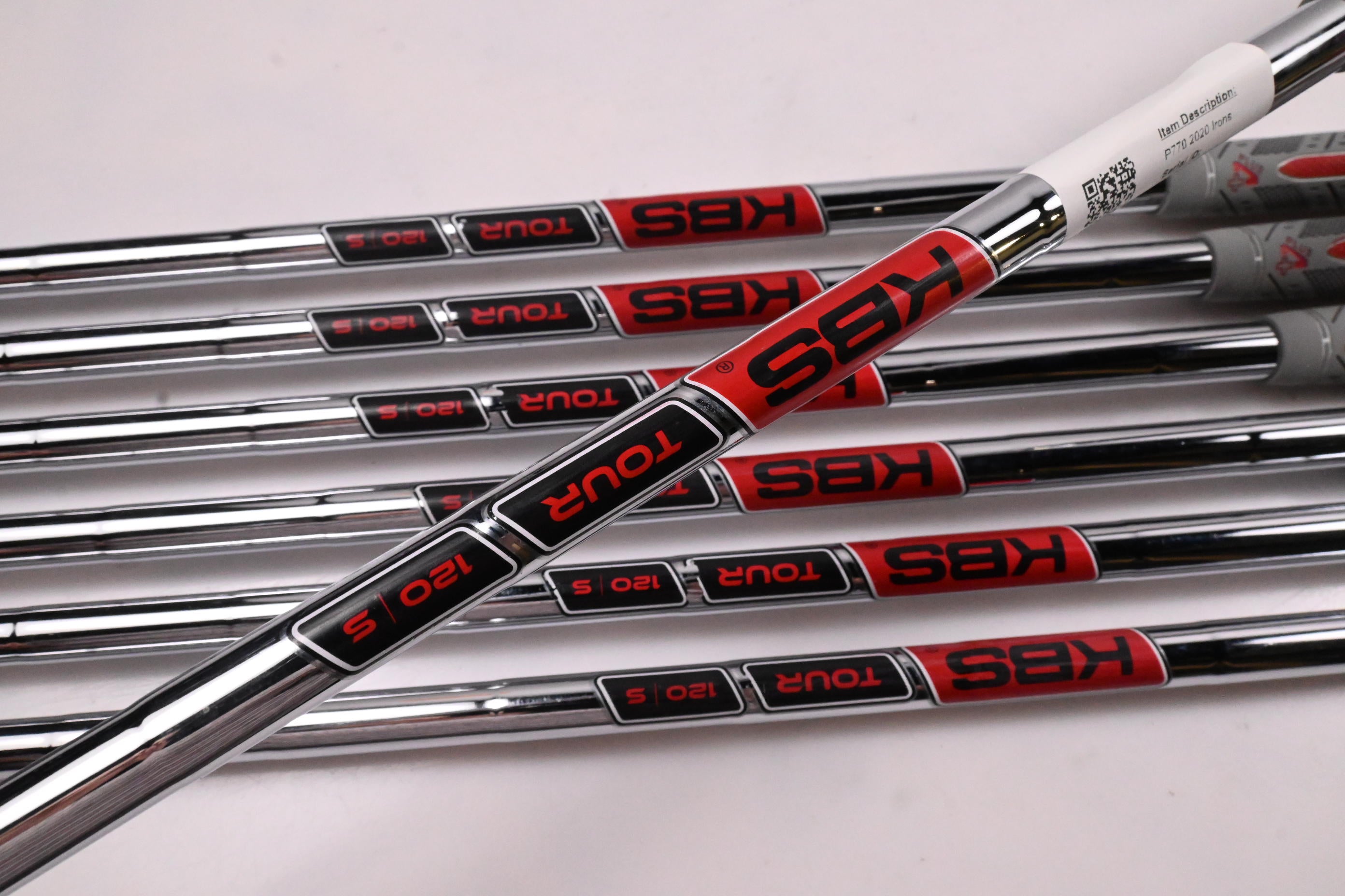 Taylormade P770 2020 Irons / 4-PW / Stiff Flex KBS Tour 120 Shafts