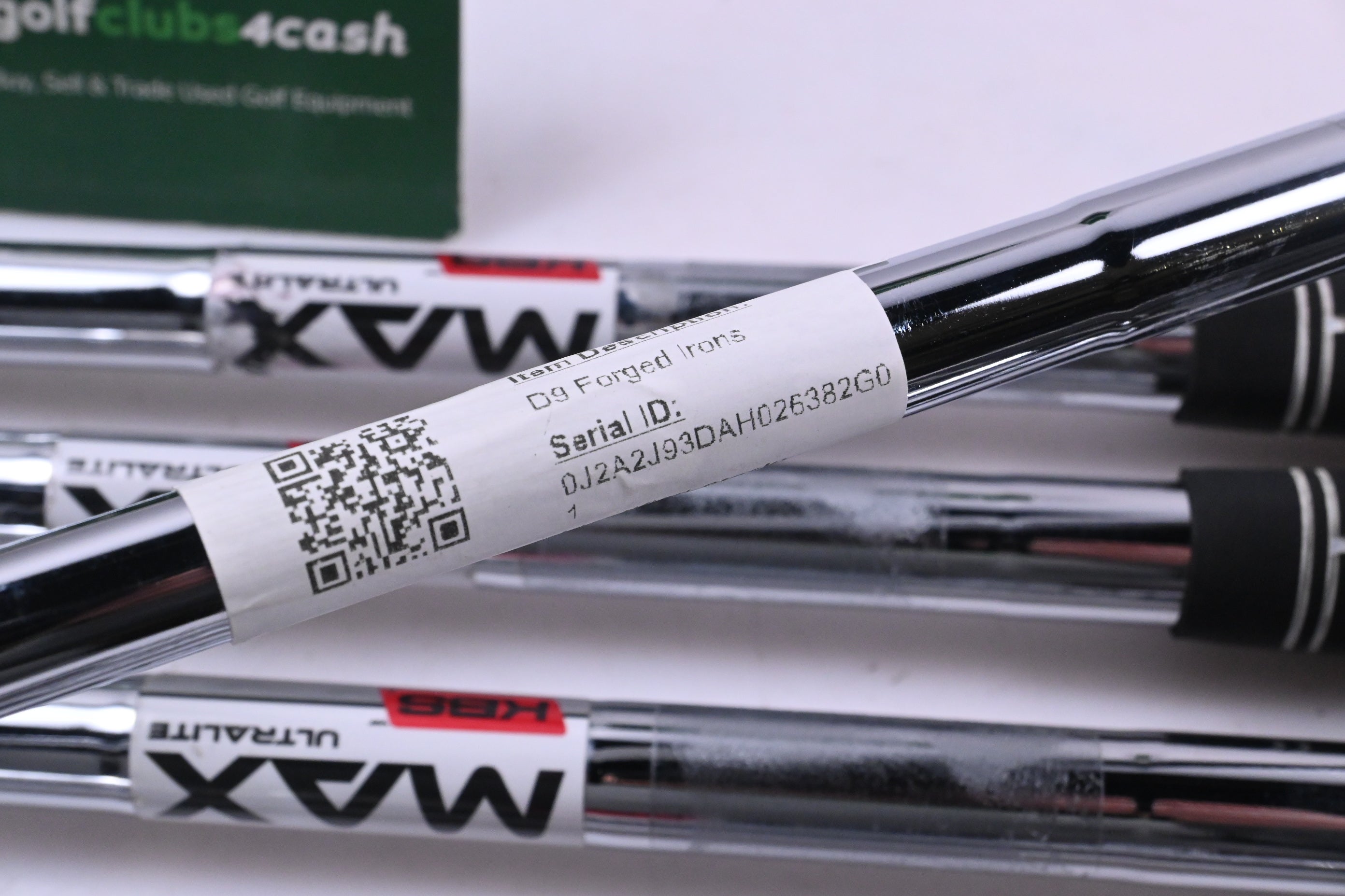 Wilson D9 Forged Irons / 4-PW+GW / Uniflex KBS MAX Ultralite Shafts