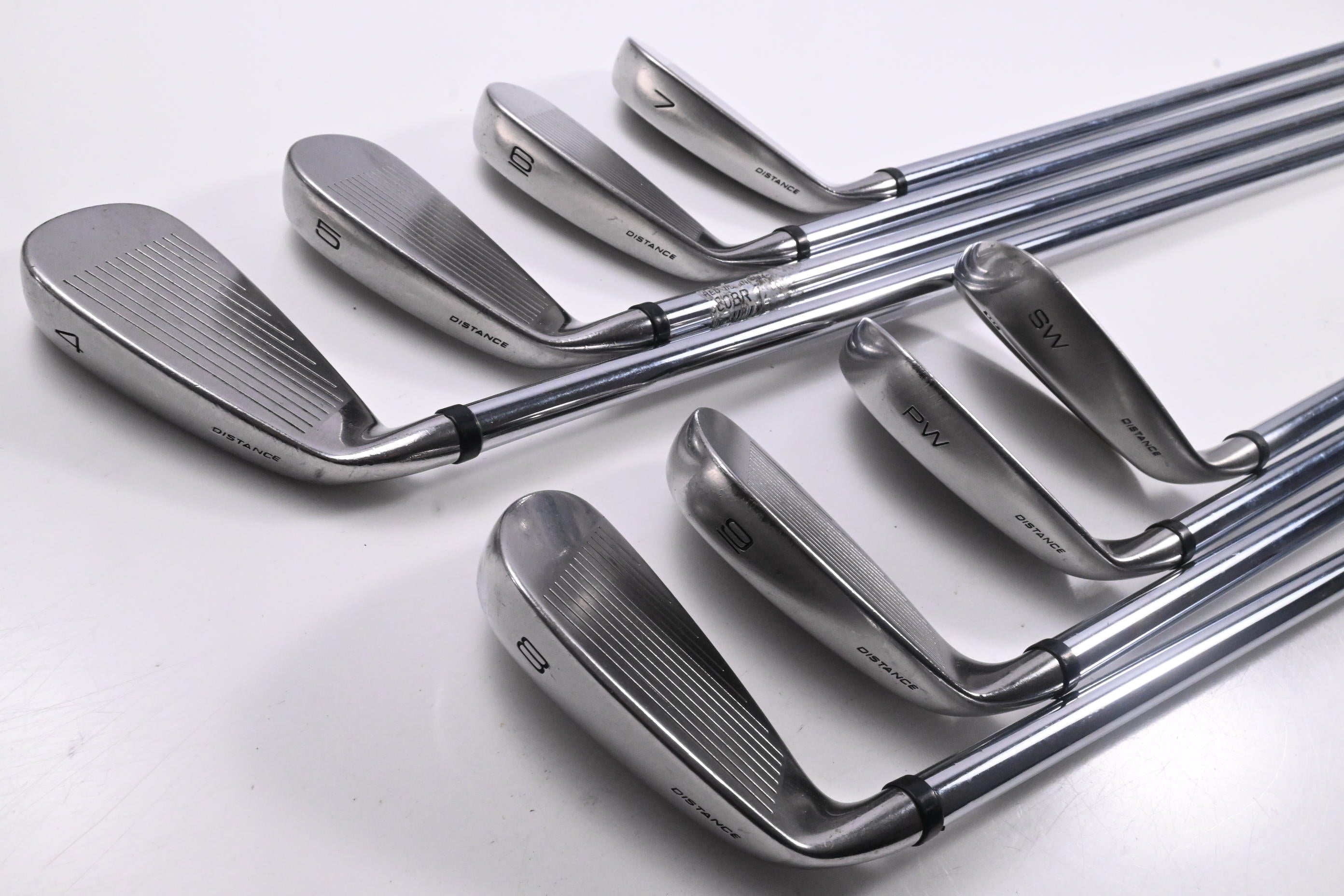 Wilson Deep Red II Irons / 4-PW+SW / Regular Flex Wilson Step Control Shafts