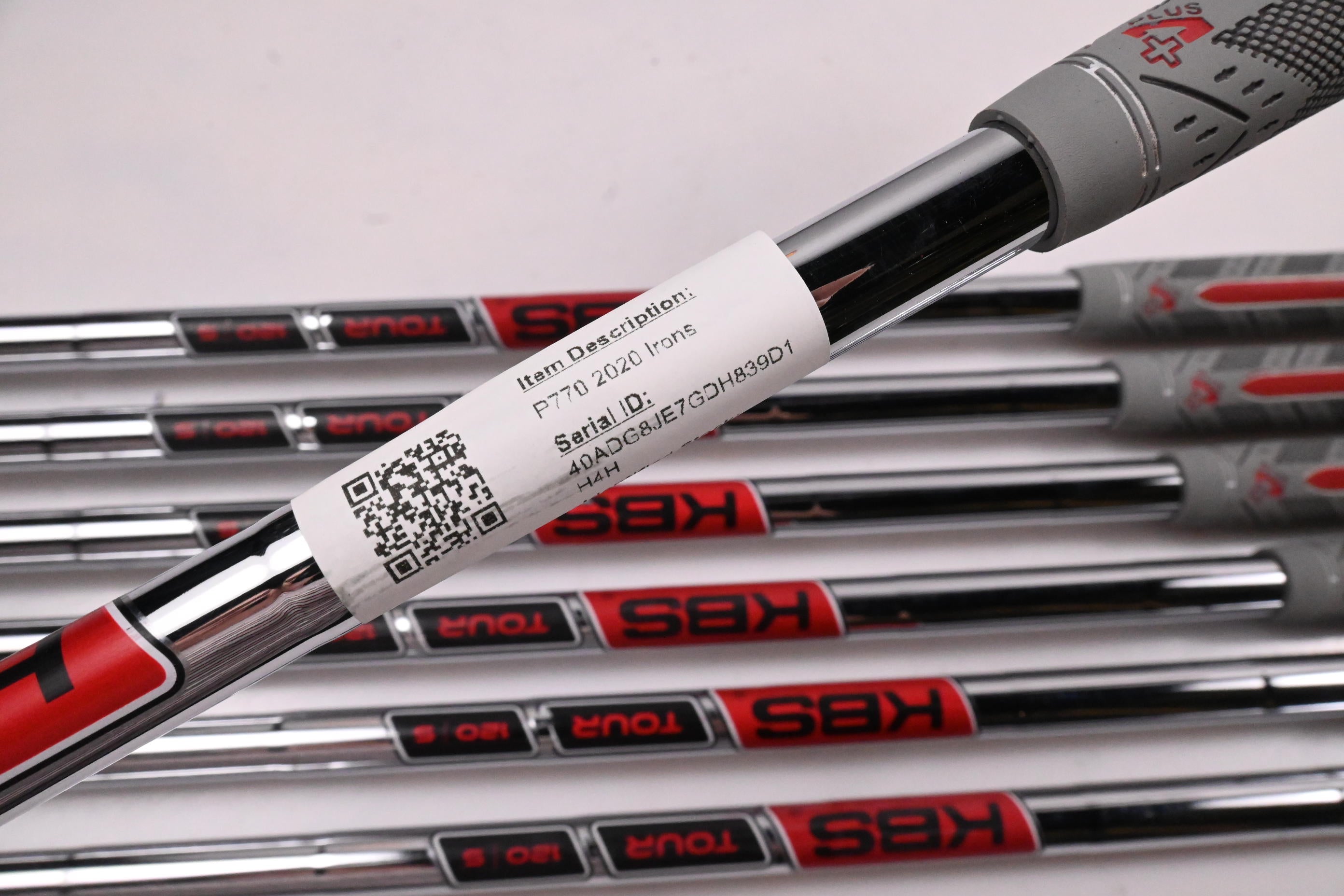 Taylormade P770 2020 Irons / 4-PW / Stiff Flex KBS Tour 120 Shafts