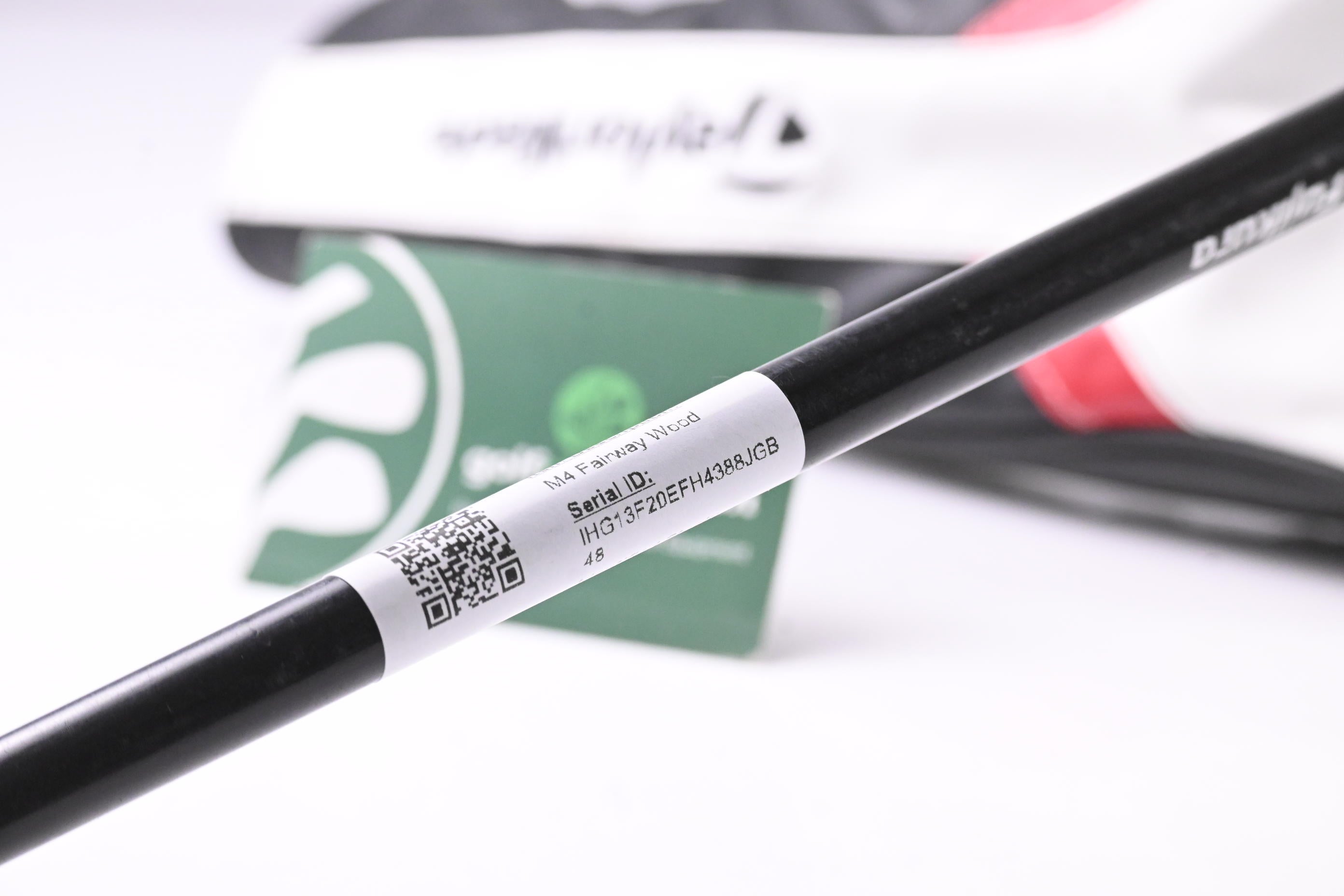 Taylormade M4 #3 Wood / 15 Degree / Stiff Flex Fujikura Atmos Red 6 Shaft