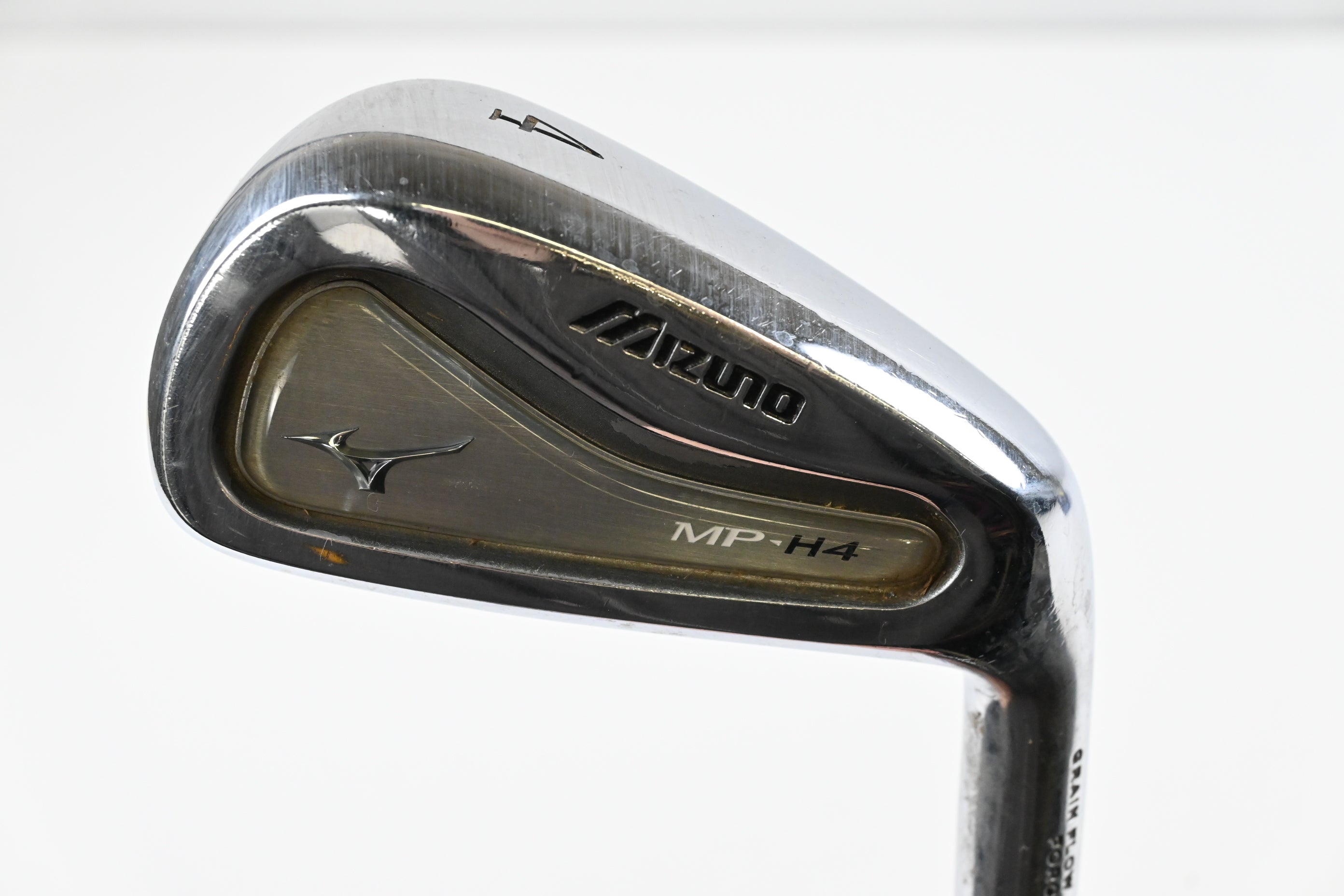 Mizuno MP-H4 Utility #4 Iron / 24 Degree / Regular Flex Project X Rifle Shaft