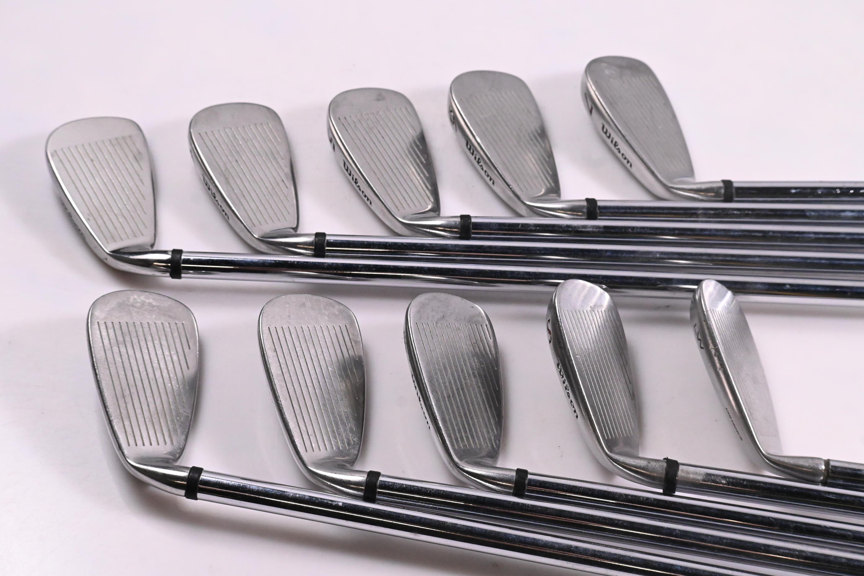 Wilson Deep Red Irons / 3-PW+SW+LW / Regular Flex Wilson Shafts