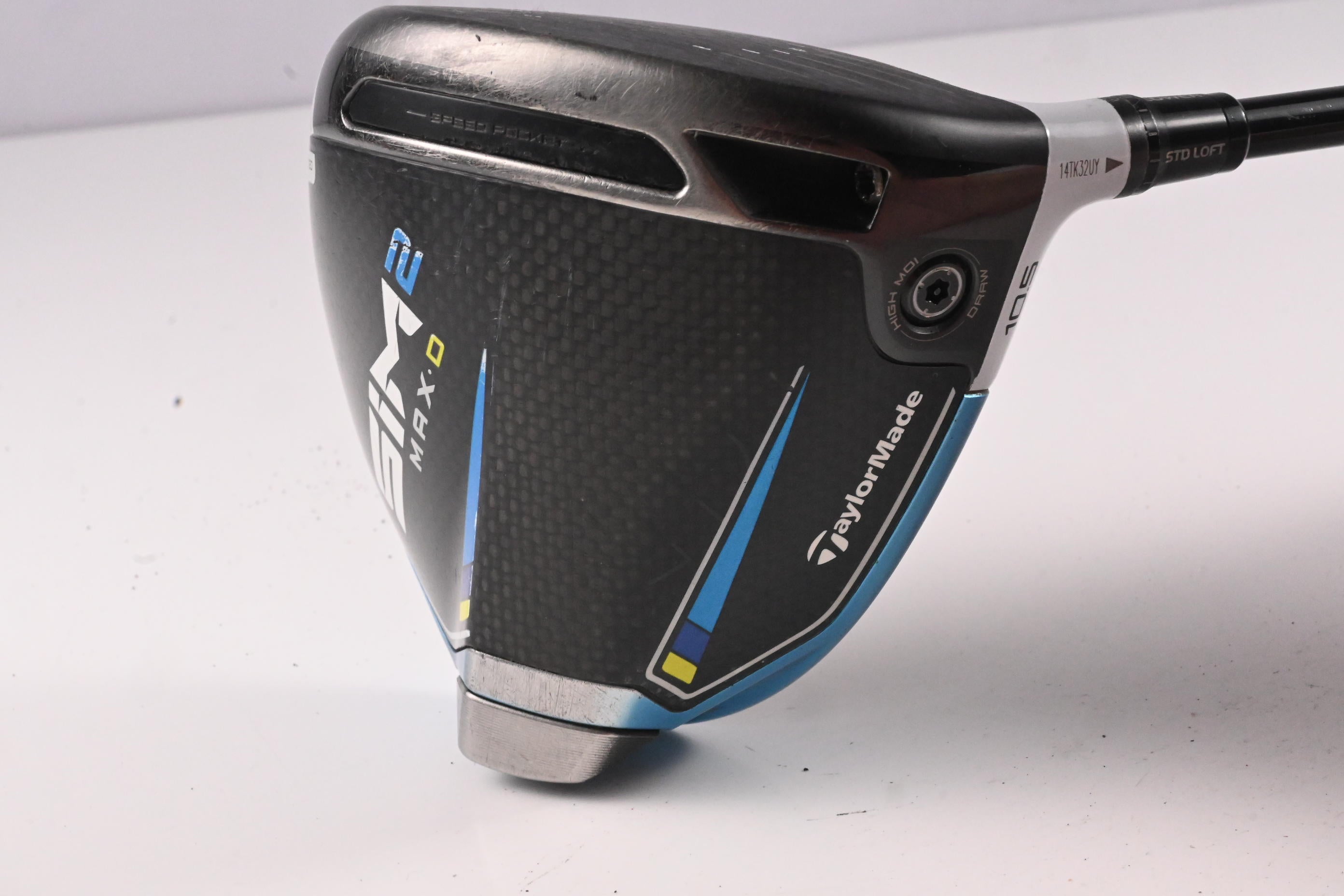 Taylormade SIM2 Max D Driver / 10.5 Degree / Stiff Flex Tensei AV Blue 60 Shaft