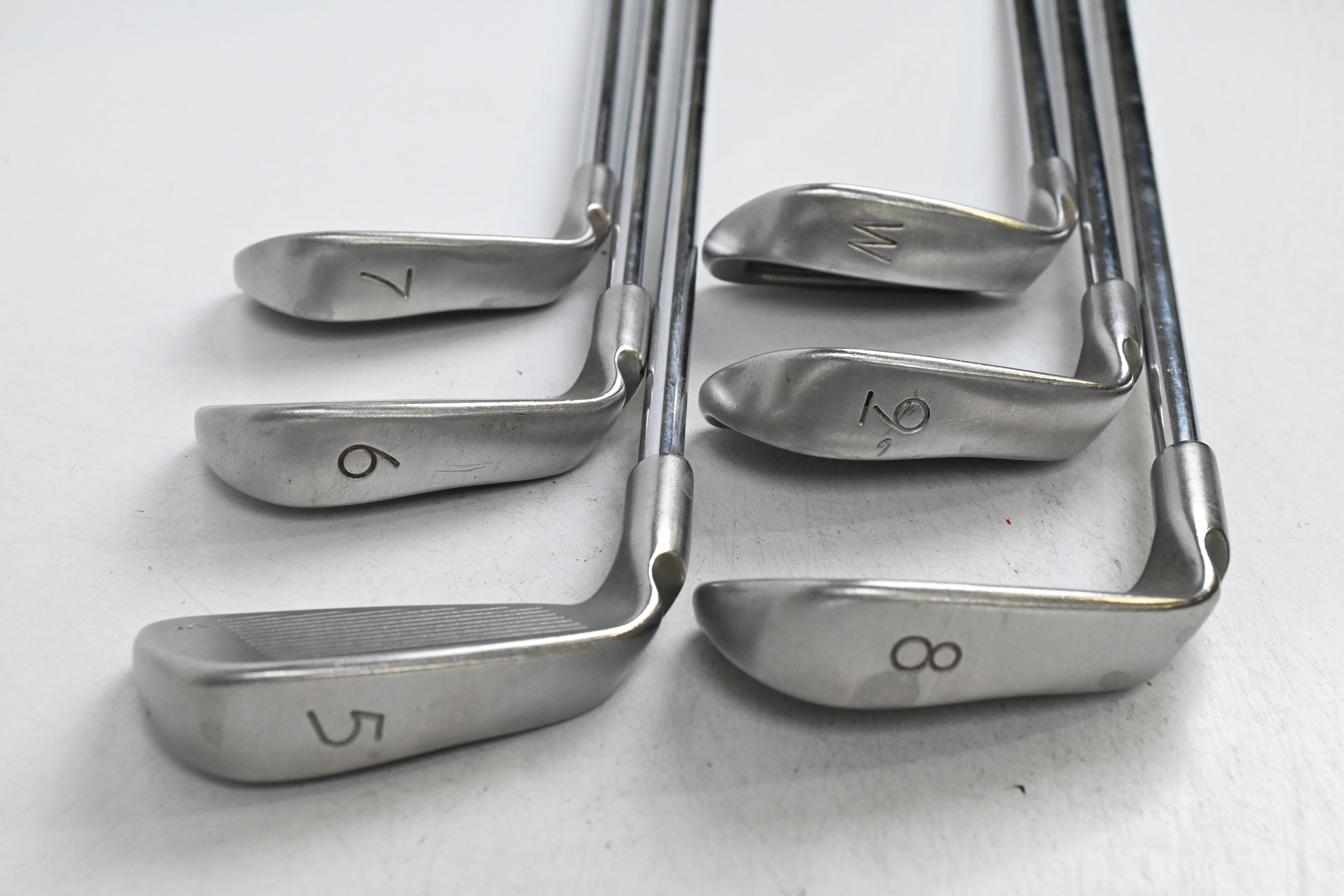 Ping i3 Irons / 5-PW / Green Dot / Stiff Flex Cushin JZ Shafts