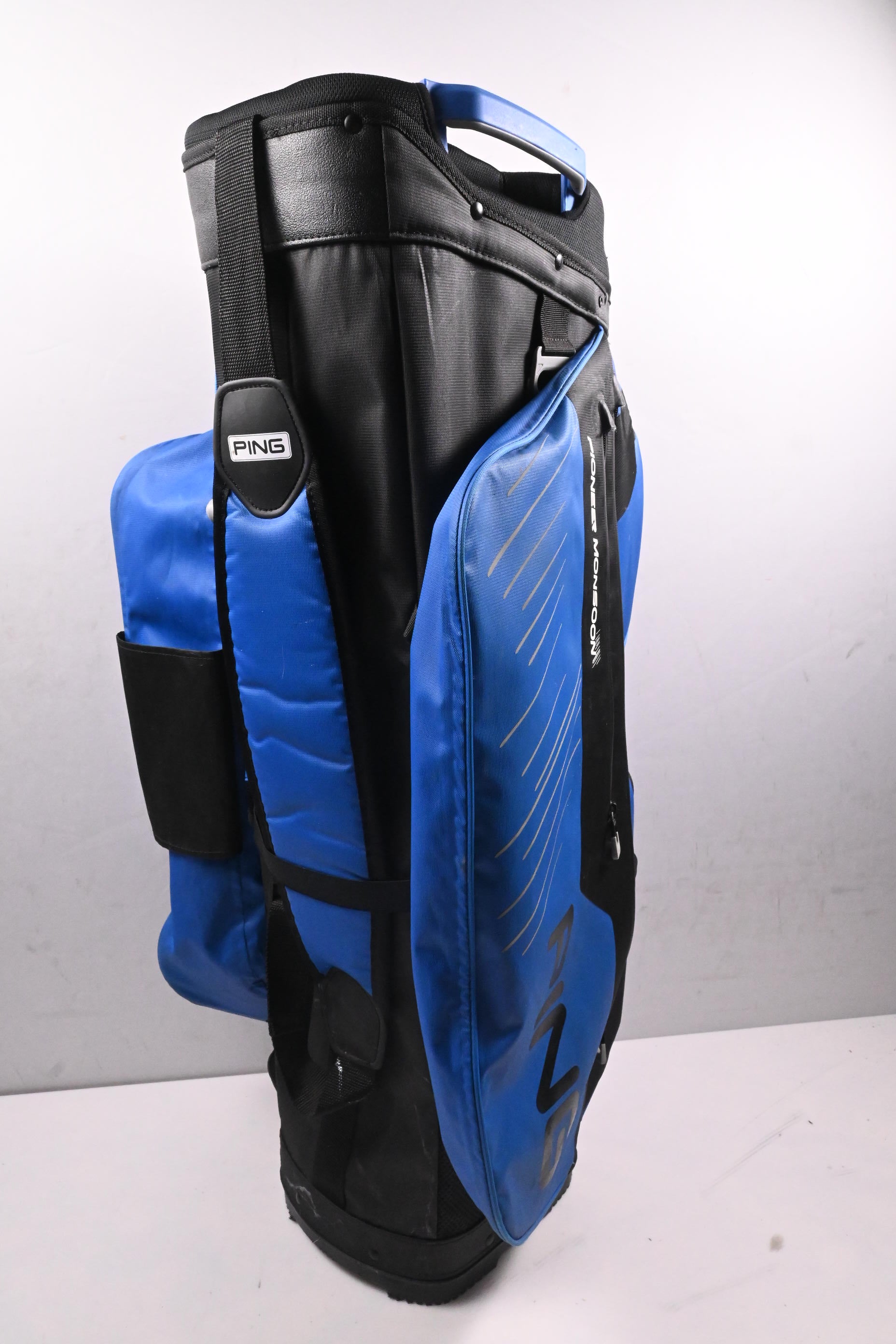 Ping Pioneer Monsoon Cart Bag / 15-Way Divider / Blue & Black