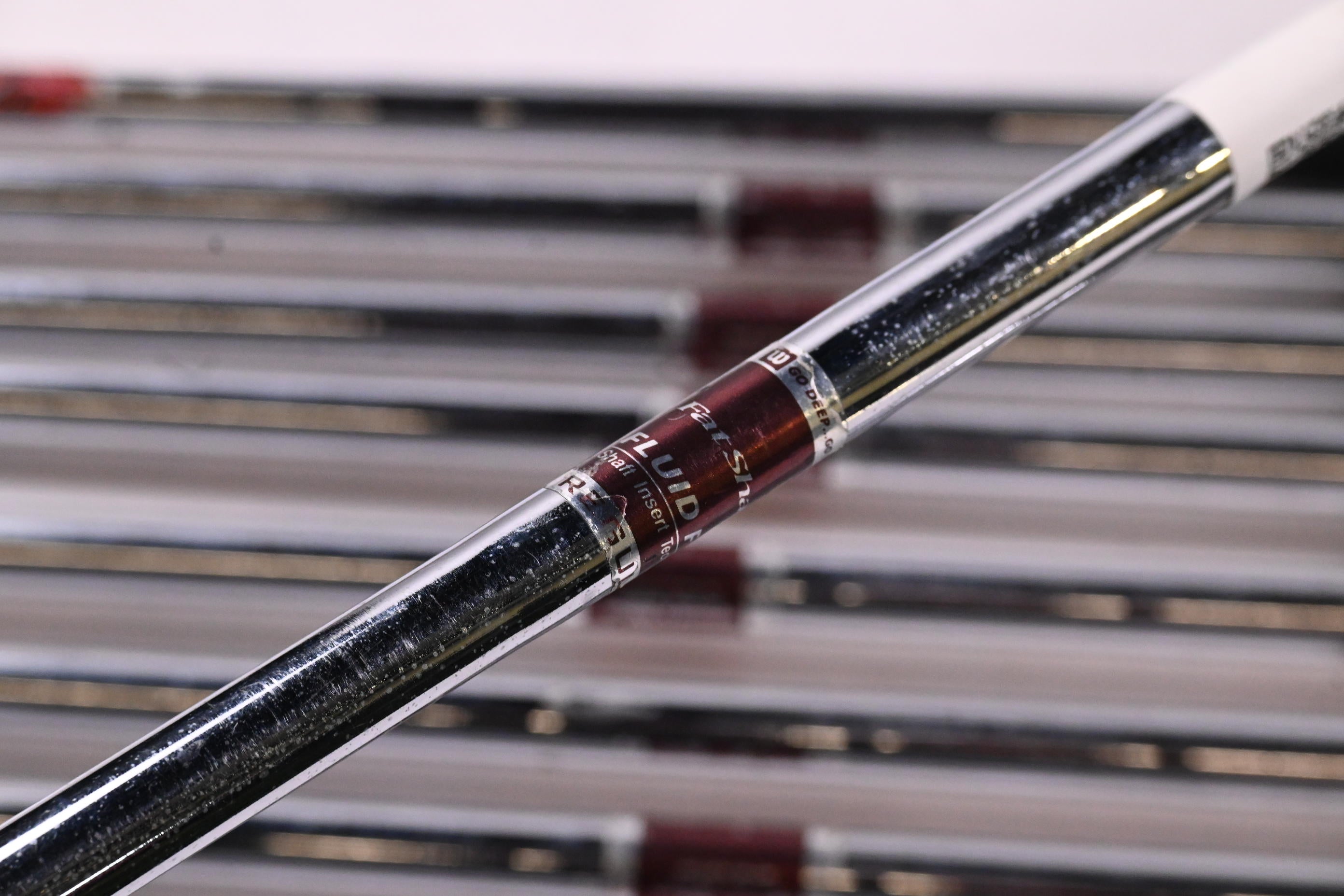 Wilson Deep Red Irons / 3-PW+SW+LW / Regular Flex Wilson Shafts