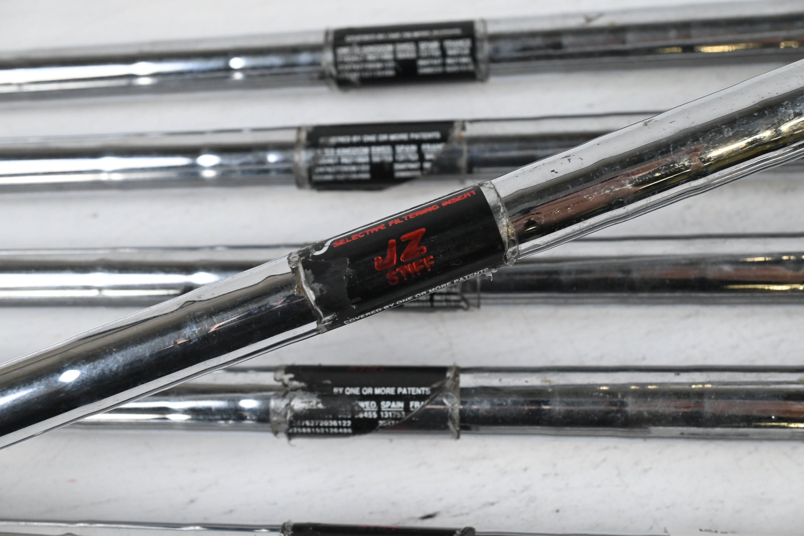 Ping i3 Irons / 5-PW / Green Dot / Stiff Flex Cushin JZ Shafts