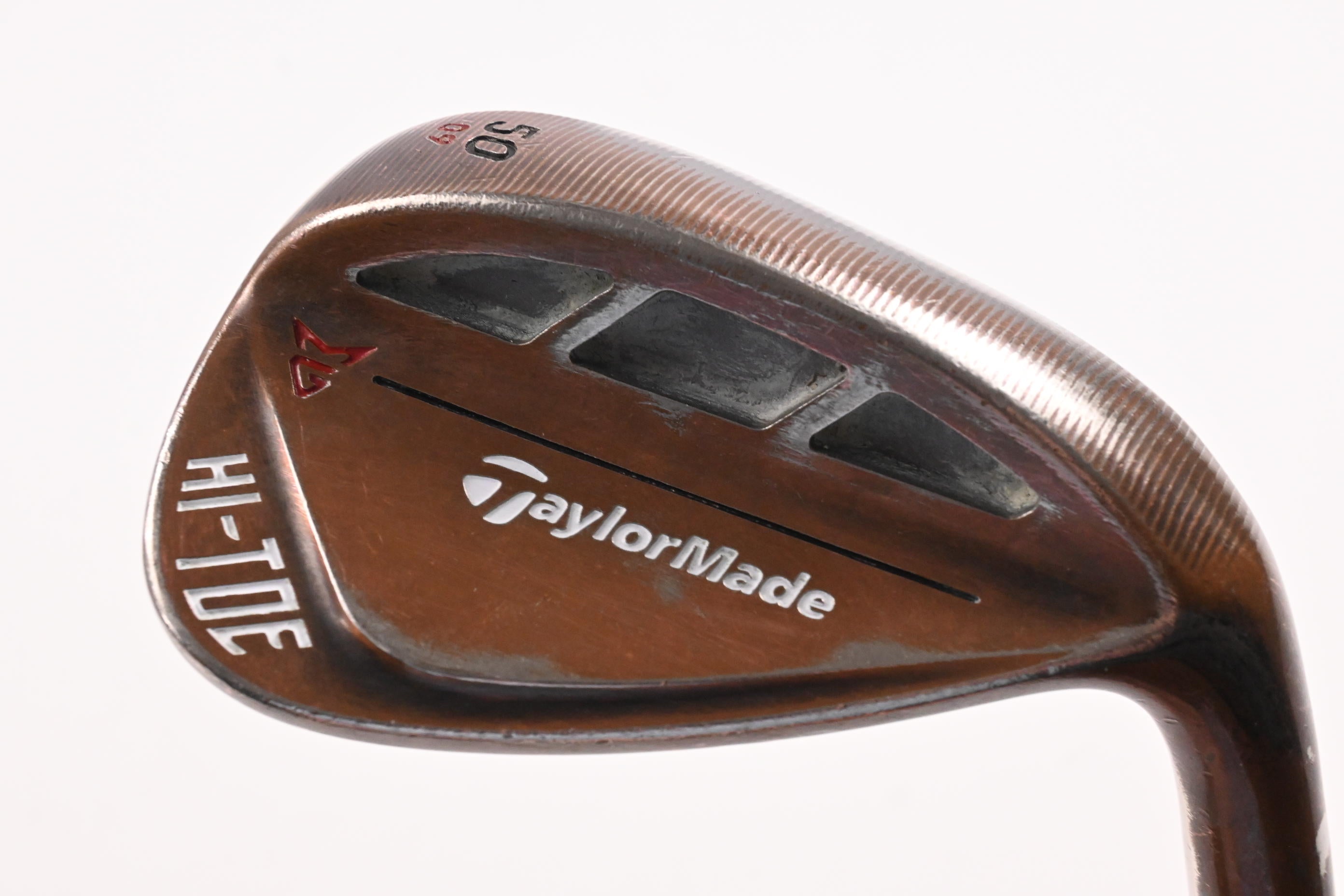 Taylormade Hi-Toe Raw Gap Wedge / 50 Degree / Wedge Flex KBS Hi-Rev 2.0 115