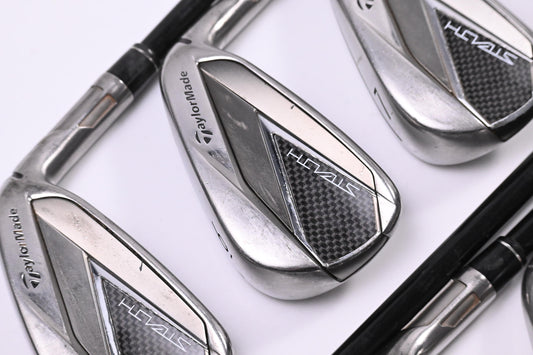 Taylormade Stealth Irons / 4-PW+GW+SW+LW / Stiff Flex Ventus Red 7 Shafts