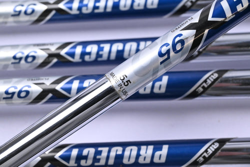 Callaway X Hot Pro Irons / 5-PW / Regular Flex Project X Flighted 95 Shafts