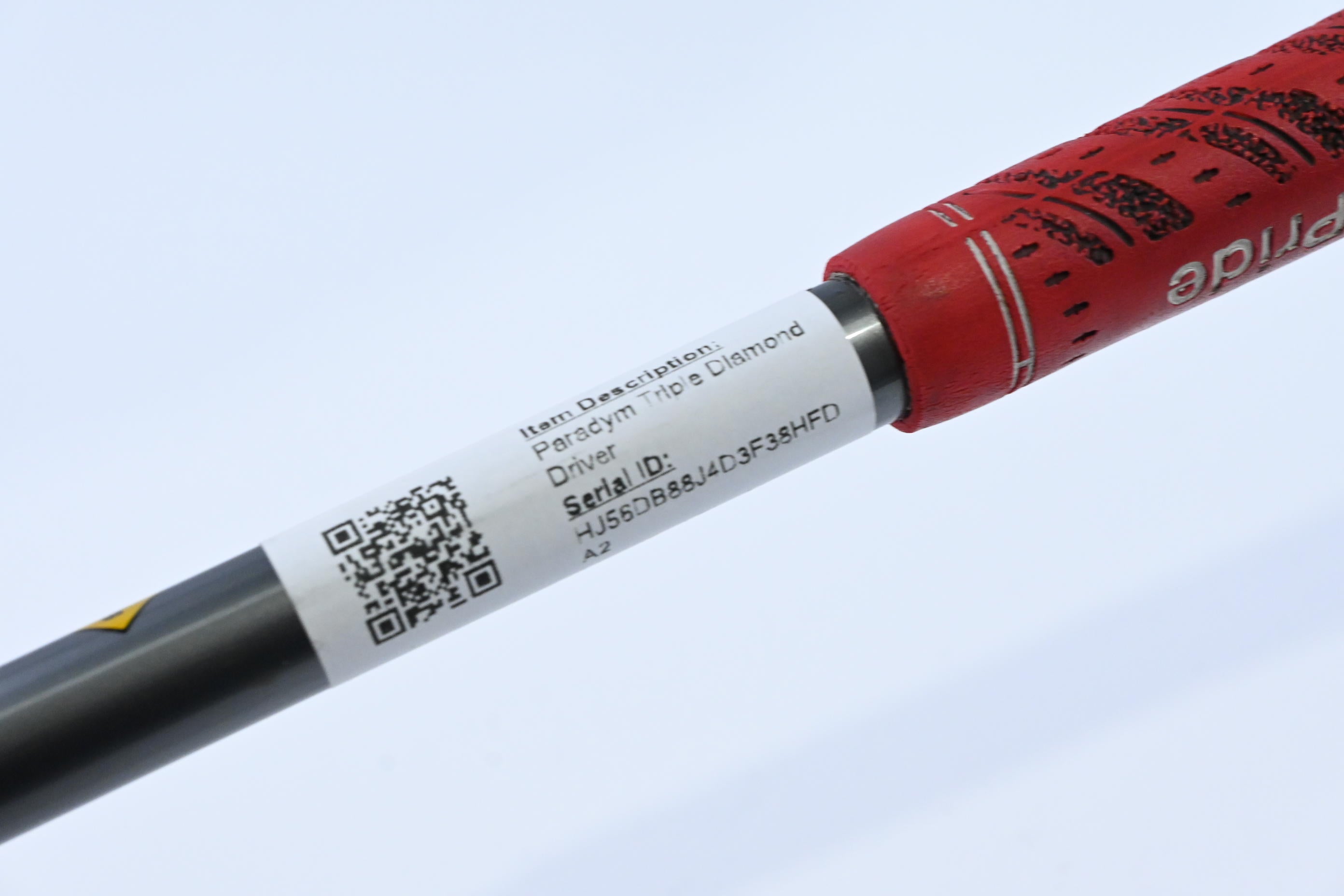 Callaway Paradym Triple Diamond Driver / 10.5 Degree / Stiff Flex HZRDUS Silver