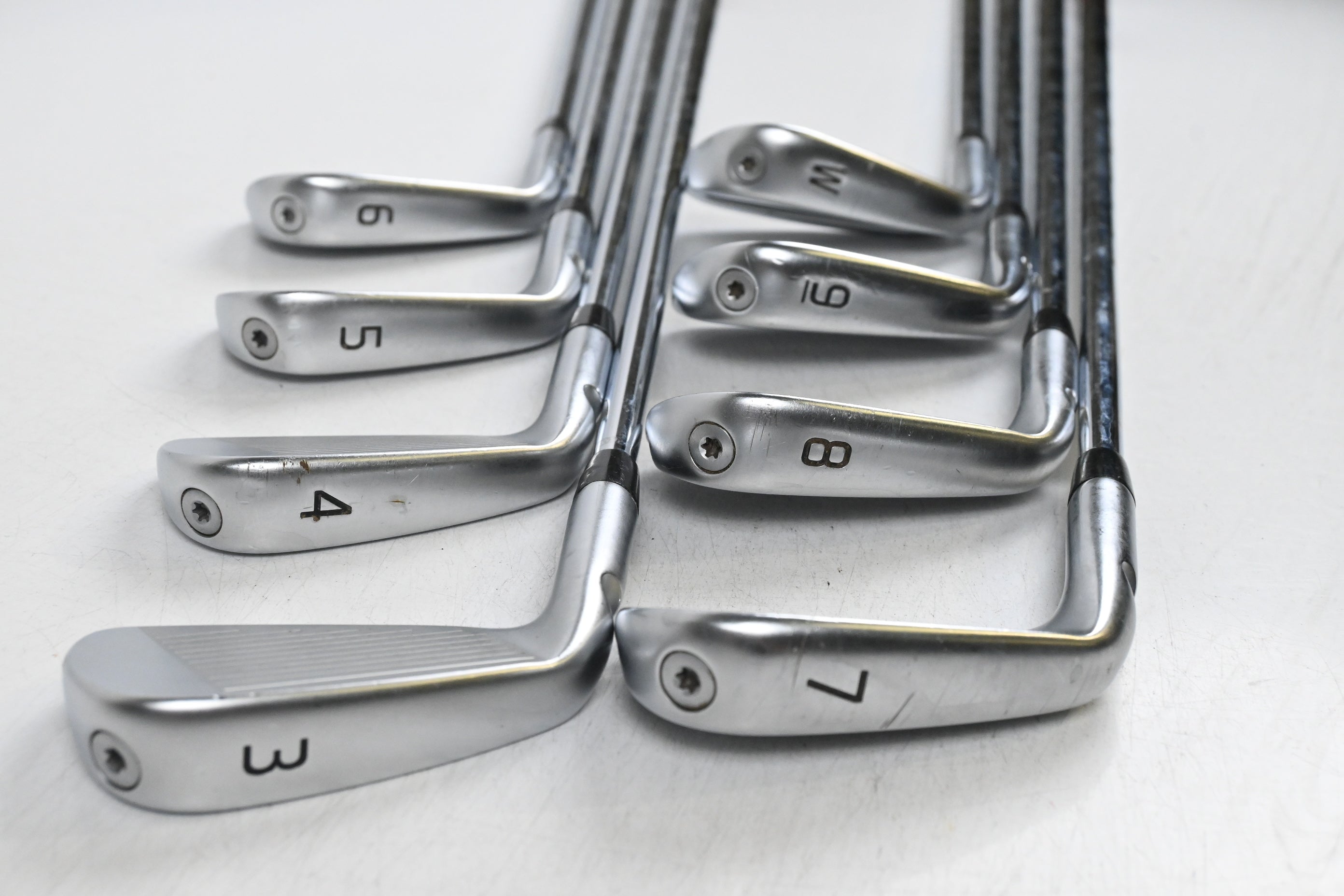Ping Blueprint S Irons / 3-PW / Blue Dot / Stiff Flex KBS Tour 130 Shafts