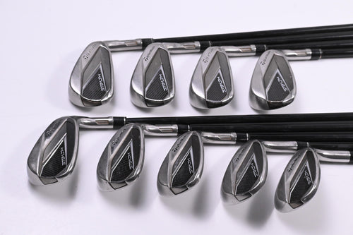 Taylormade Stealth Irons / 4-PW+GW+SW+LW / Stiff Flex Ventus Red 7 Shafts