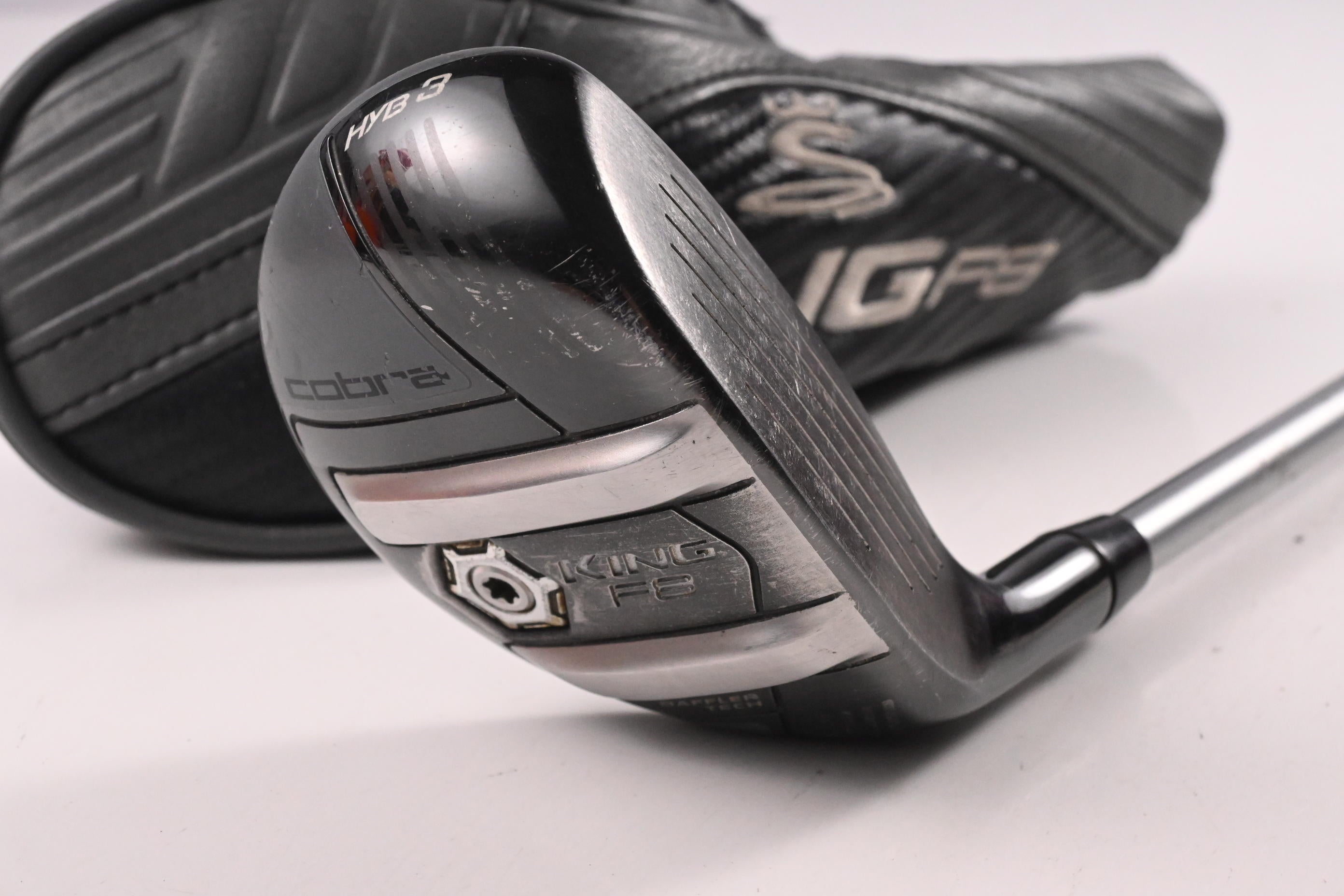 Cobra King F8 #3 Hybrid / 19 Degree / Stiff Flex Aldila Rogue Pro 75 Shaft
