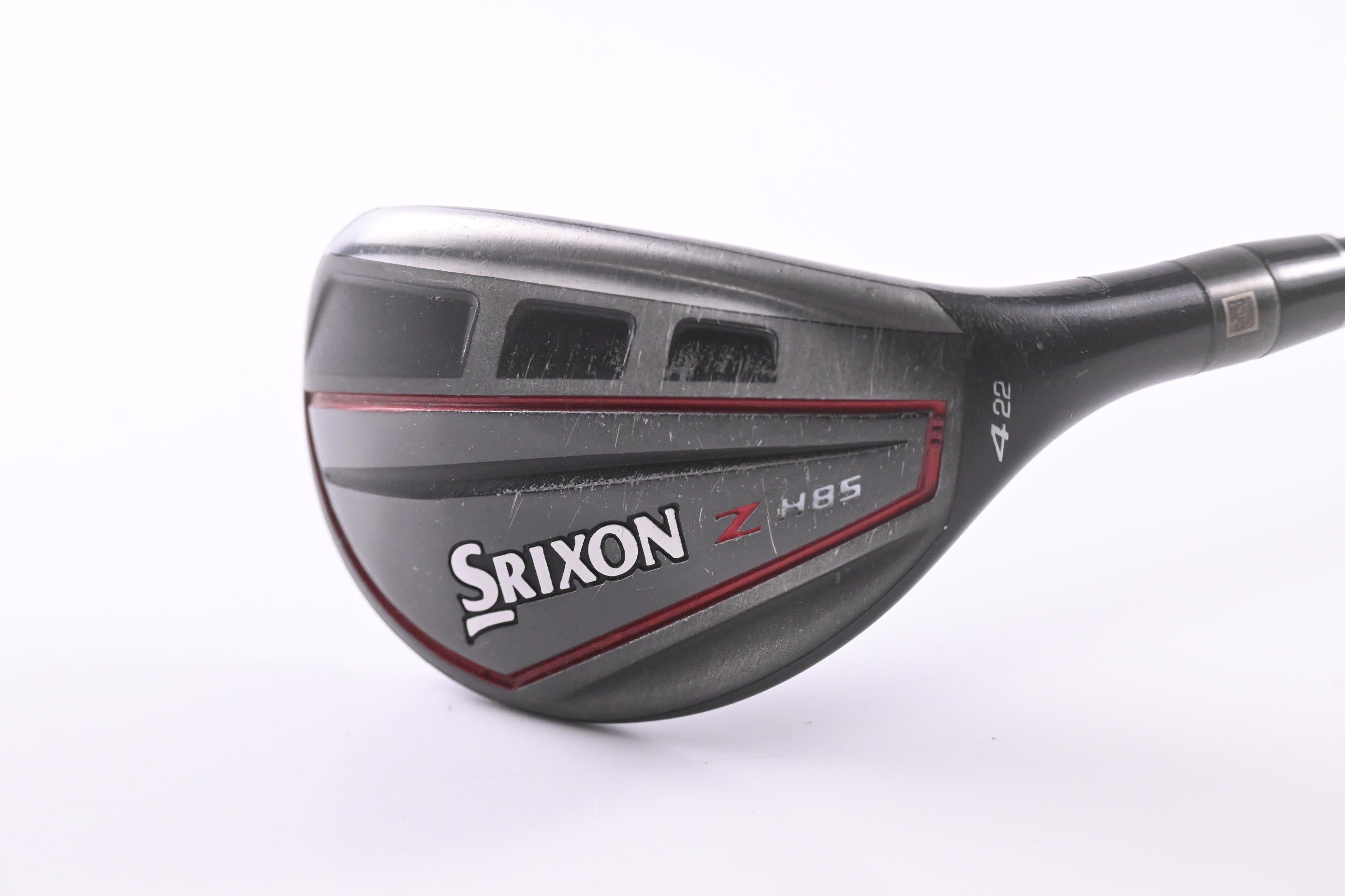 Srixon Z-H85 #4 Hybrid / 22 Degree / Regular Flex HZRDUS Black 85 Shaft