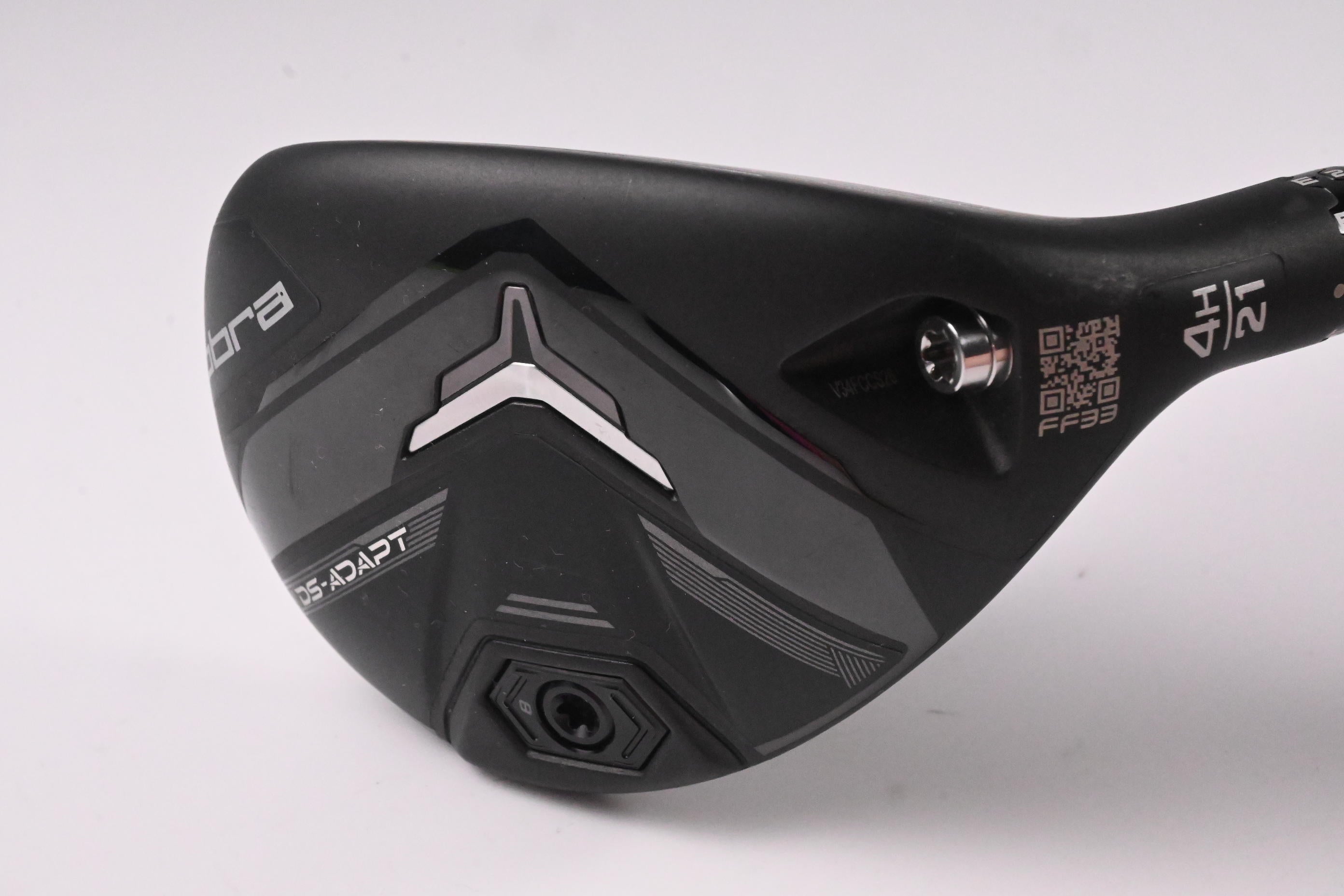 Cobra DS-Adapt / #4 Hybrid / 21 Degree / Stiff Flex MMT 80 Shaft